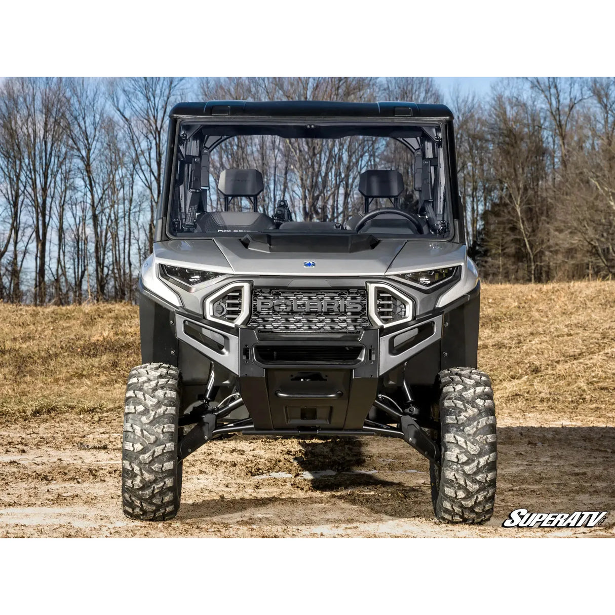 Polaris Ranger XD 1500 Scratch Resistant Full Windshield