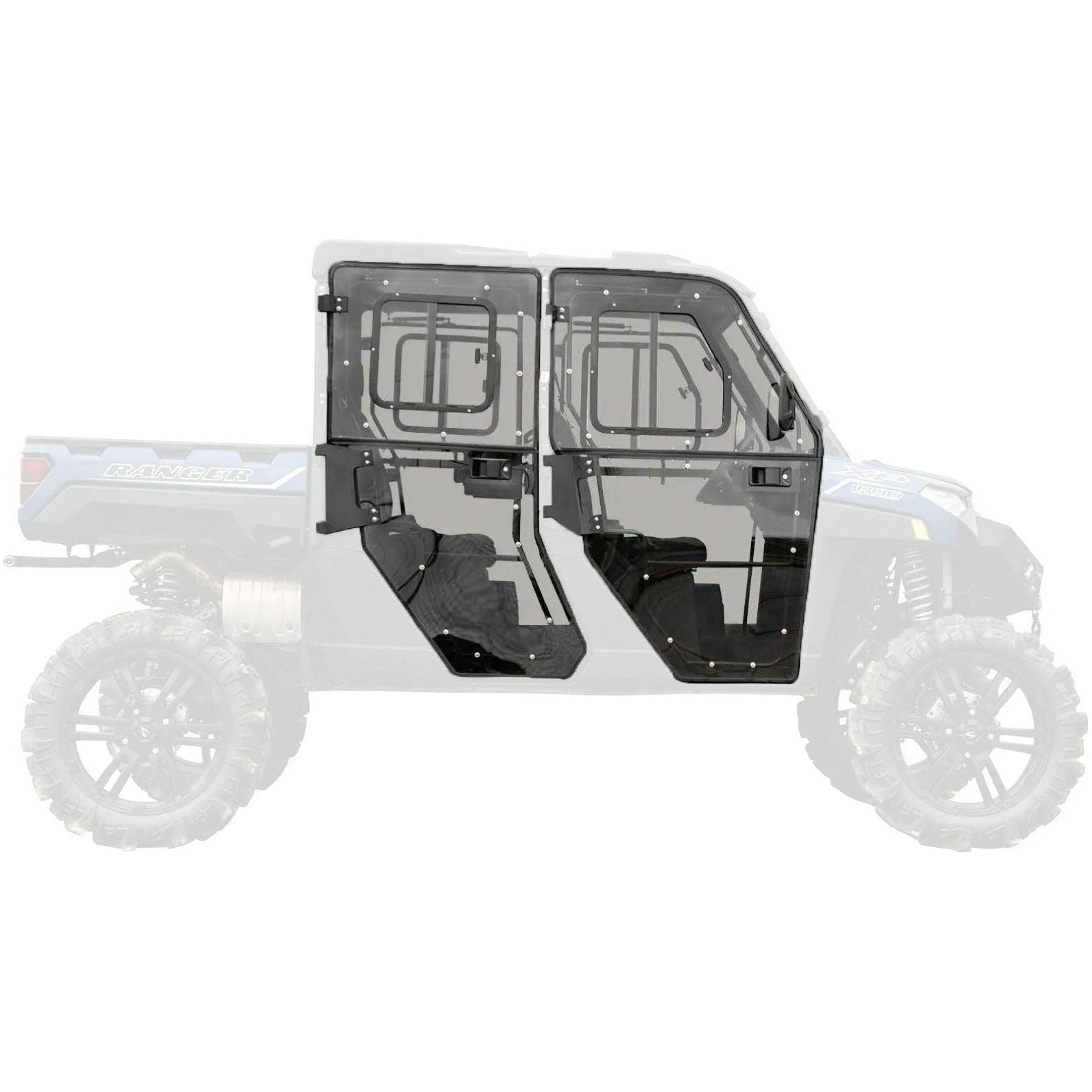 Photo of Polaris Ranger XP 1000 Crew Cab Enclosure Doors by SuperATV - Premium Doors for UTVs / Side by Sides