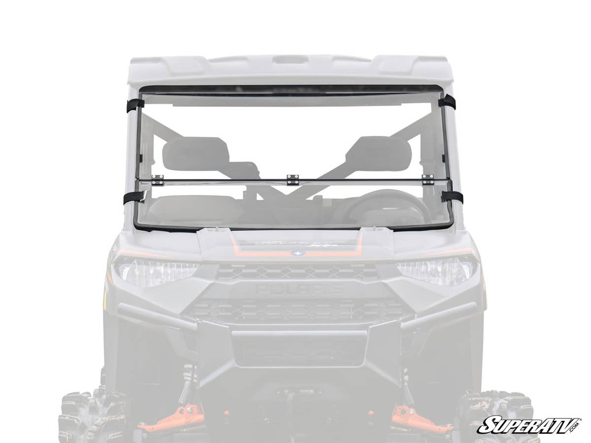 Polaris Ranger XP 1000 Scratch Resistant Flip Down Windshield