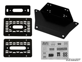 Photo of SuperATV Polaris Ranger XP 1000 Winch Mounting Plate by SuperATV - Premium Winches & Winch Mounts for UTVs / Side by Sides