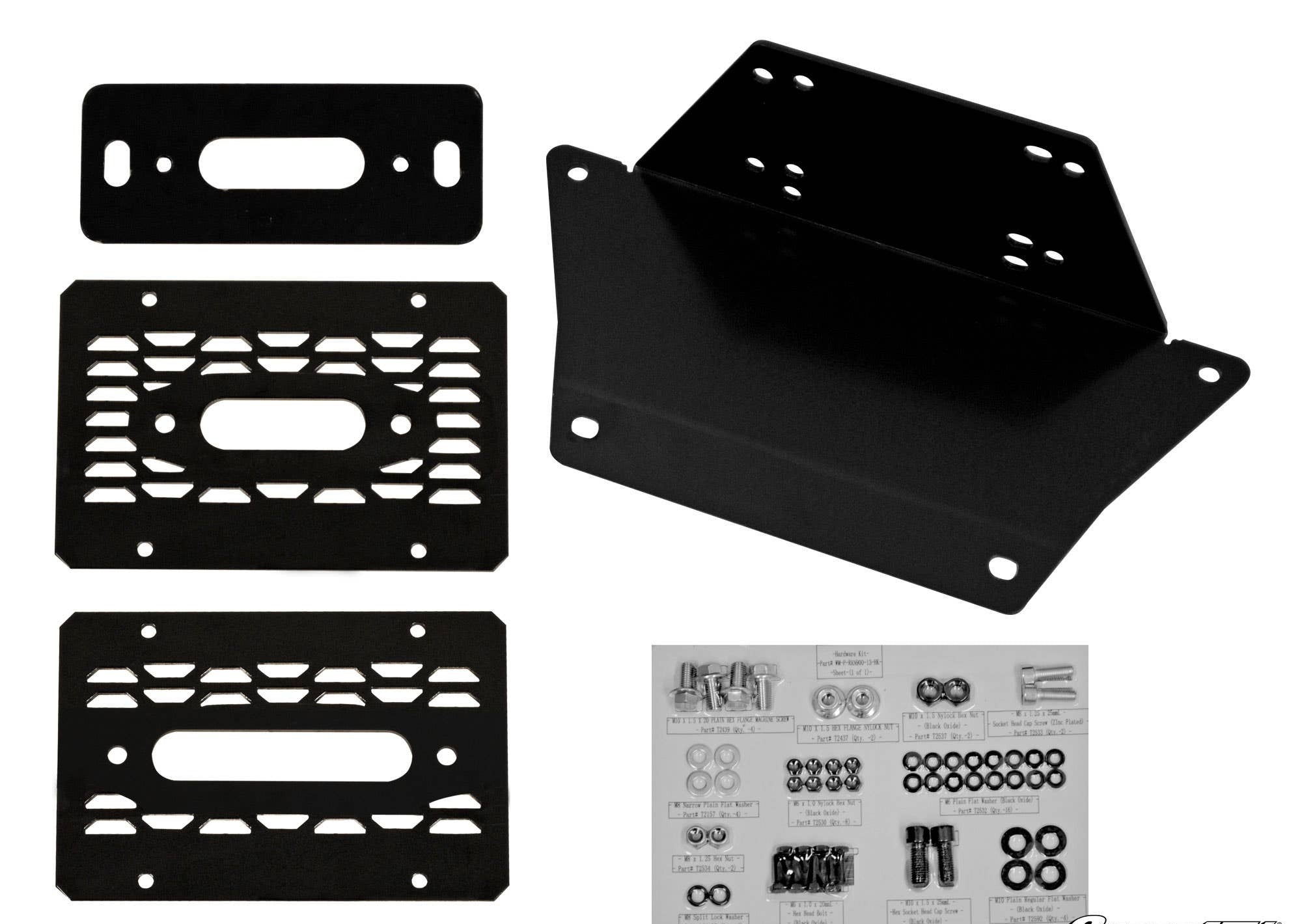 Ranger XP Kinetic Winch Mounting Plate