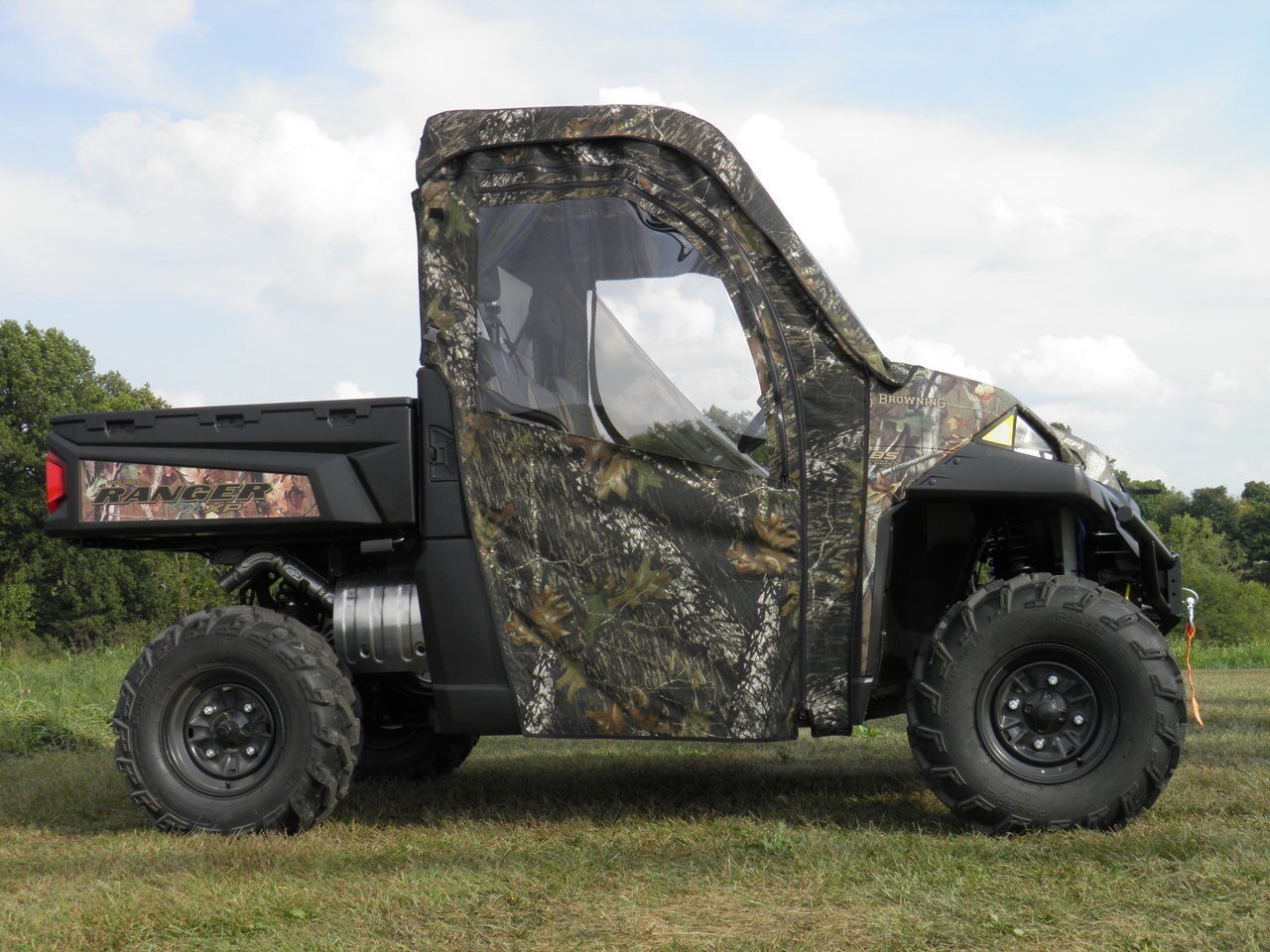 Photo of Polaris Ranger 900/1000 - Soft Doors by 3 Star UTV - Premium Enclosures for UTVs / Side by Sides