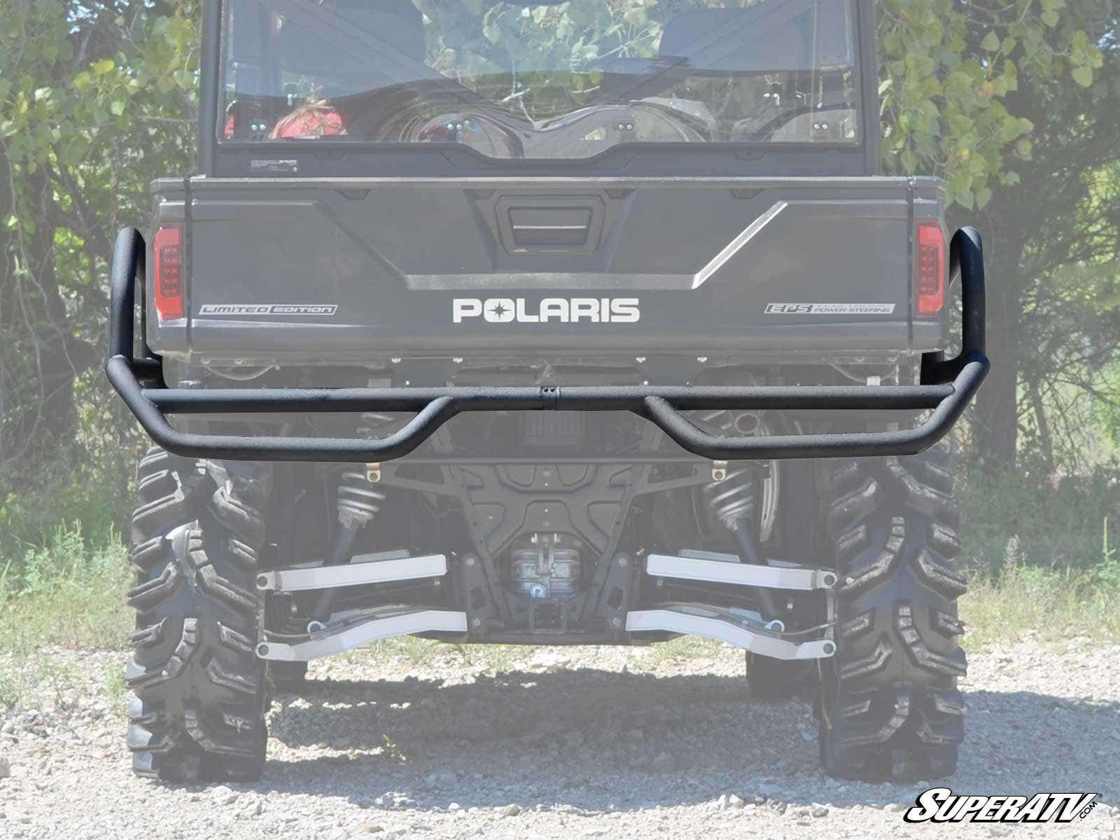 Photo of SuperATV Polaris Ranger XP 1000 Rear Extreme Bumper With Side Bed Guards by SuperATV - Premium Bumpers for UTVs / Side by Sides
