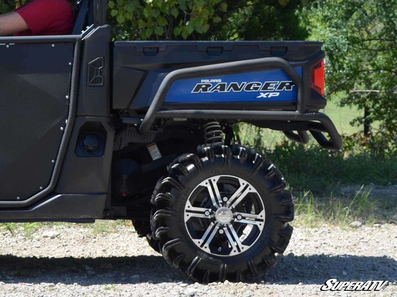 Photo of SuperATV Polaris Ranger Fullsize Rear Extreme Bumper With Side Bed Guards by SuperATV - Premium Bumpers for UTVs / Side by Sides