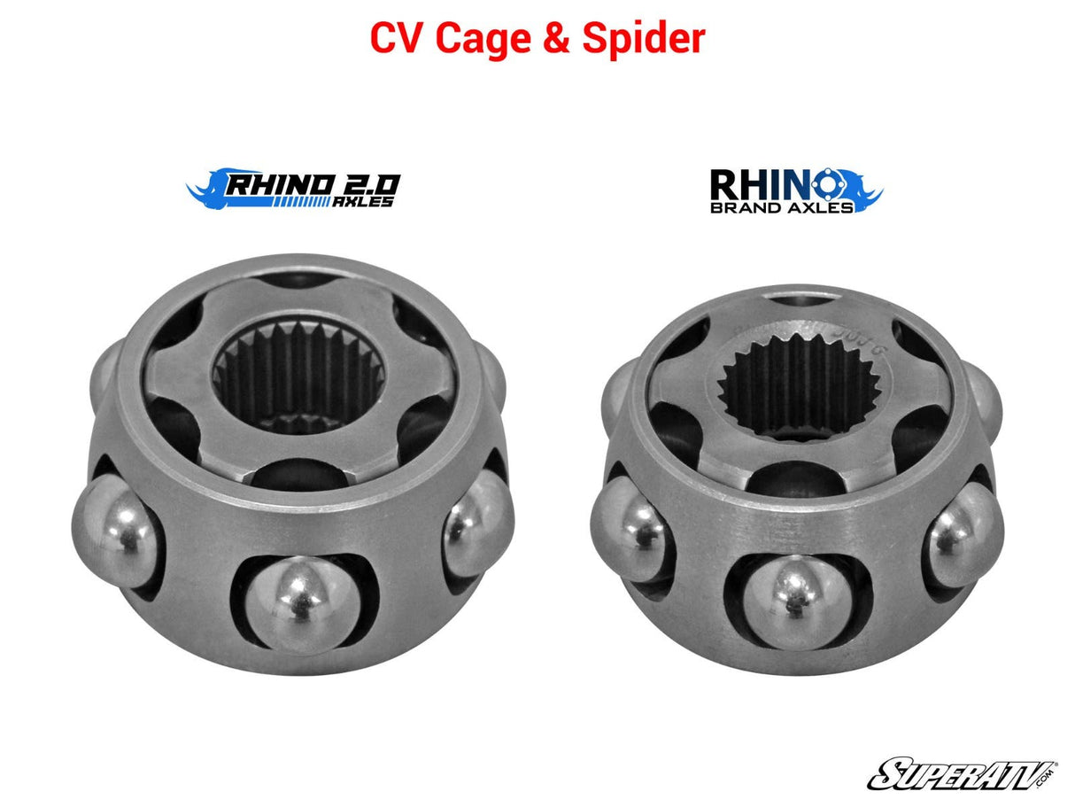 SuperATV Can-Am Maverick Trail Heavy-Duty AxlesRhino 2.0