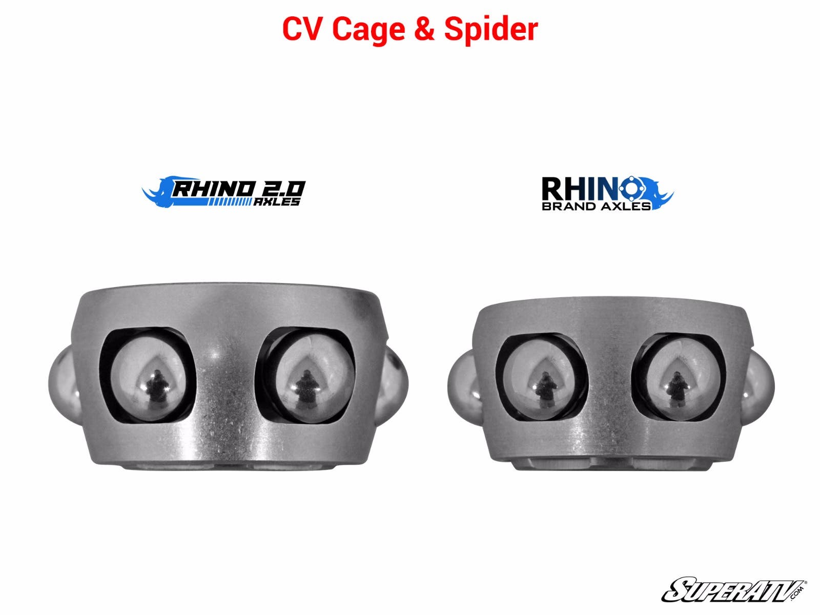 Photo of SuperATV Polaris Ranger 1000 Heavy-Duty AxlesRhino 2.0 by SuperATV - Premium for UTVs / Side by Sides