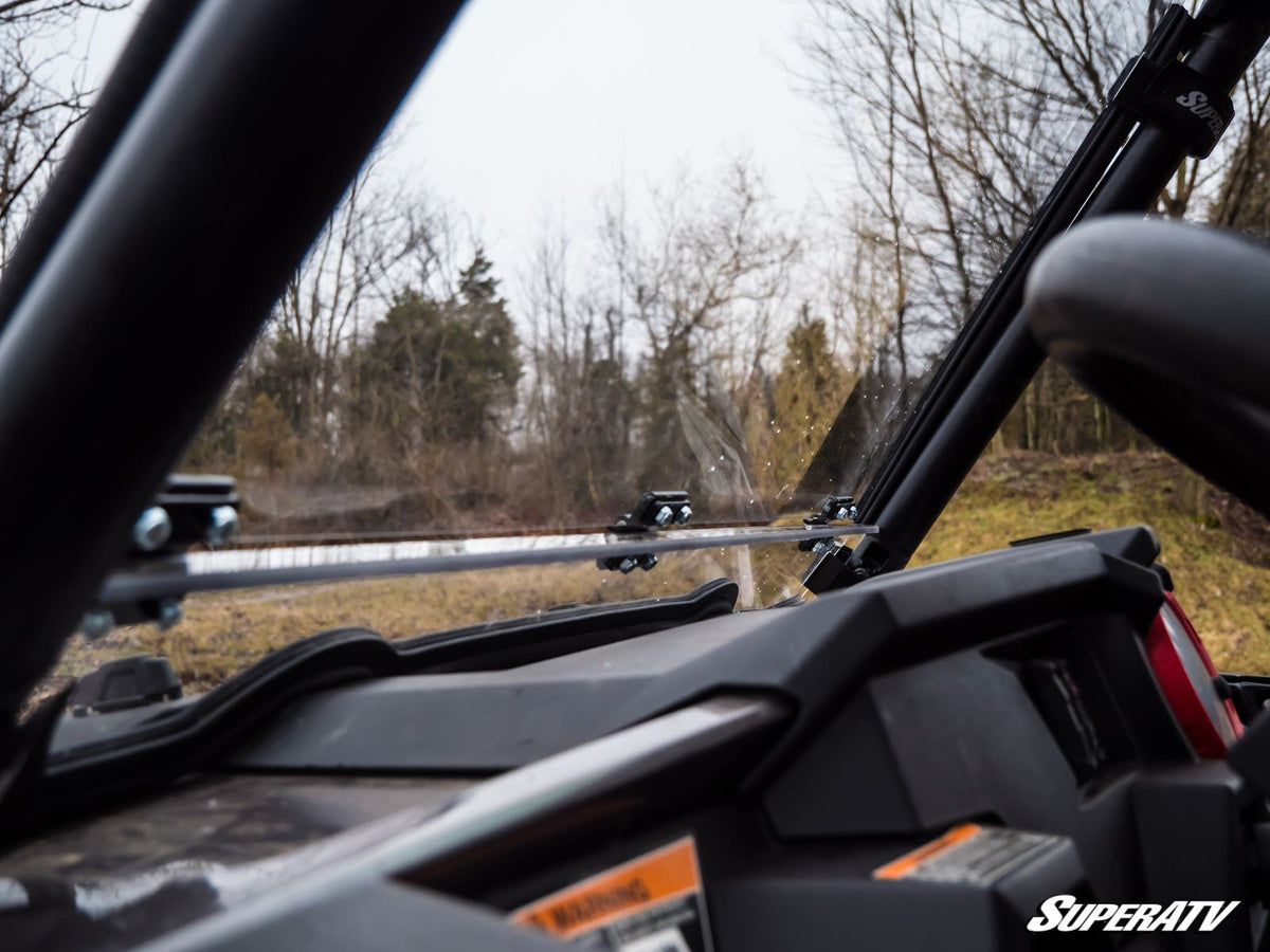 Photo of SuperATV Polaris RZR S 1000 Scratch Resistant Flip Down Windshield by SuperATV - Premium Windshields for UTVs / Side by Sides