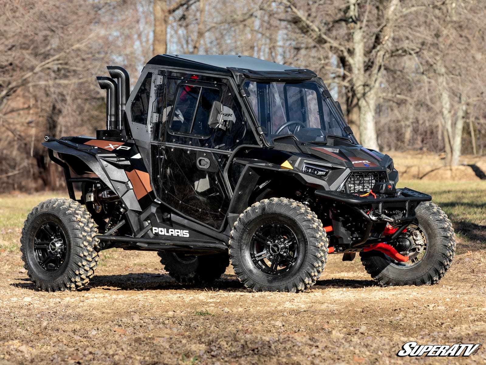 Photo of SuperATV Polaris RZR XP Turbo Cab Enclosure Doors by SuperATV - Premium Doors for UTVs / Side by Sides