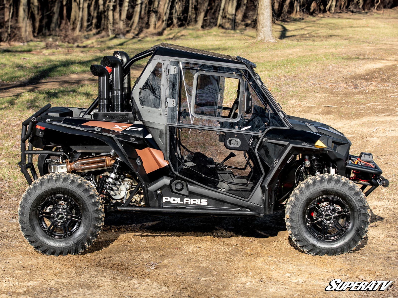 Photo of SuperATV Polaris RZR XP Turbo Cab Enclosure Doors by SuperATV - Premium Doors for UTVs / Side by Sides