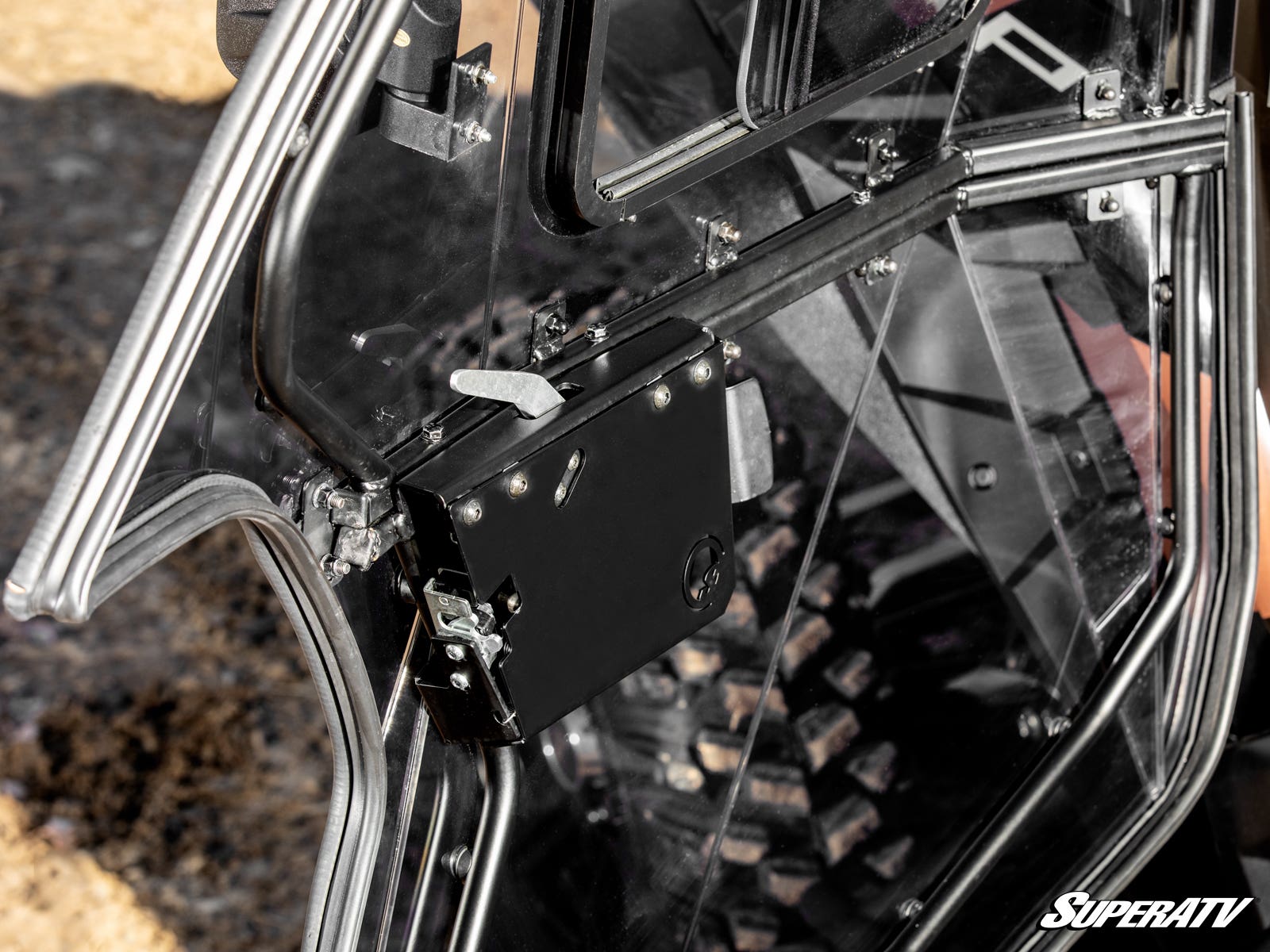 Photo of SuperATV Polaris RZR XP Turbo Cab Enclosure Doors by SuperATV - Premium Doors for UTVs / Side by Sides