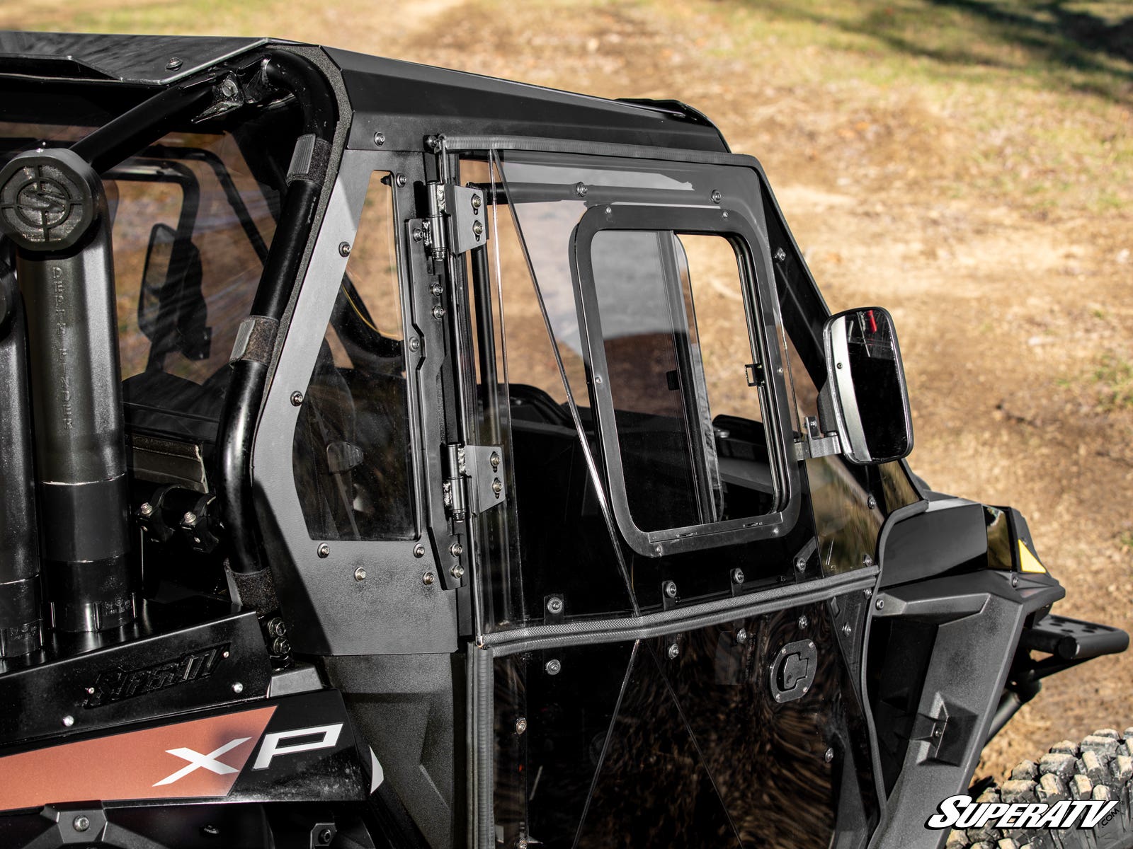 Photo of SuperATV Polaris RZR XP Turbo Cab Enclosure Doors by SuperATV - Premium Doors for UTVs / Side by Sides