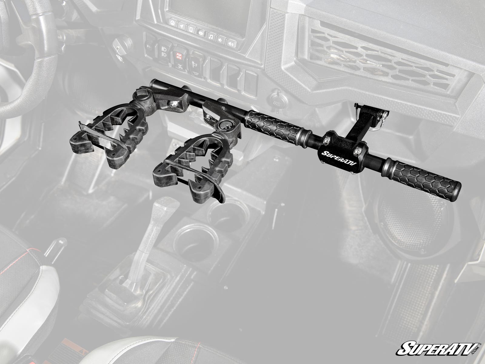 Photo of SuperATV Polaris RZR Grab Handle Gun Mount by SuperATV - Premium Storage for UTVs / Side by Sides