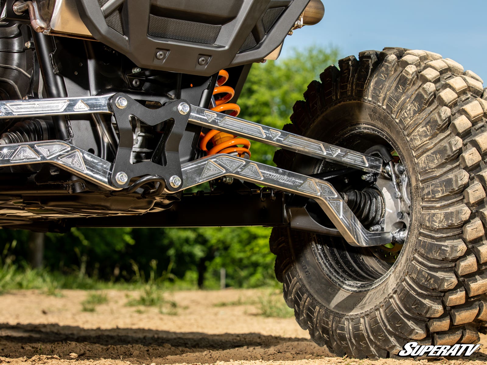 Photo of SuperATV Polaris RZR XP High Clearance Billet Radius Arms by SuperATV - Premium Radius Rods & Plates for UTVs / Side by Sides