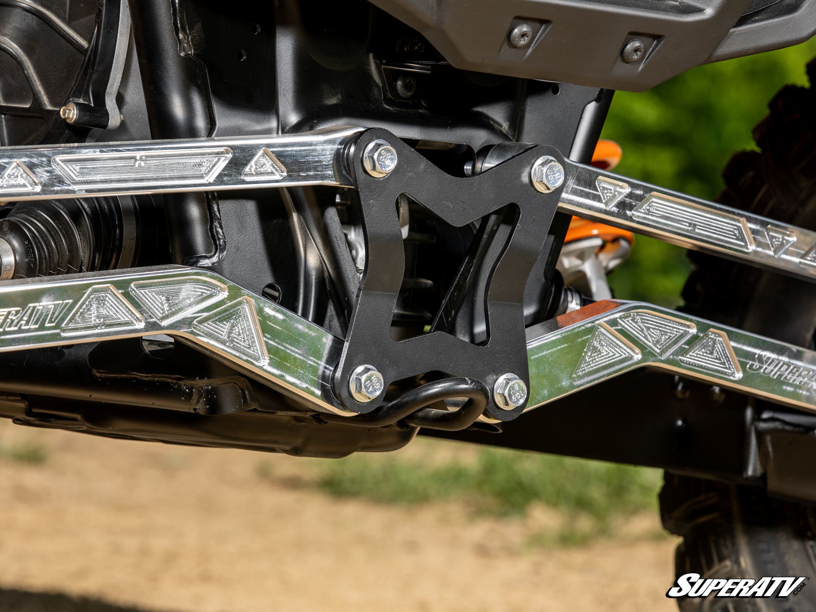 Photo of SuperATV Polaris RZR XP High Clearance Billet Radius Arms by SuperATV - Premium Radius Rods & Plates for UTVs / Side by Sides