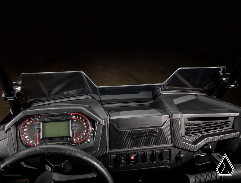 Photo of Assault Industries Polaris RZR Turbo S Half Windshield by Assault Industries - Premium Windshields for UTVs / Side by Sides