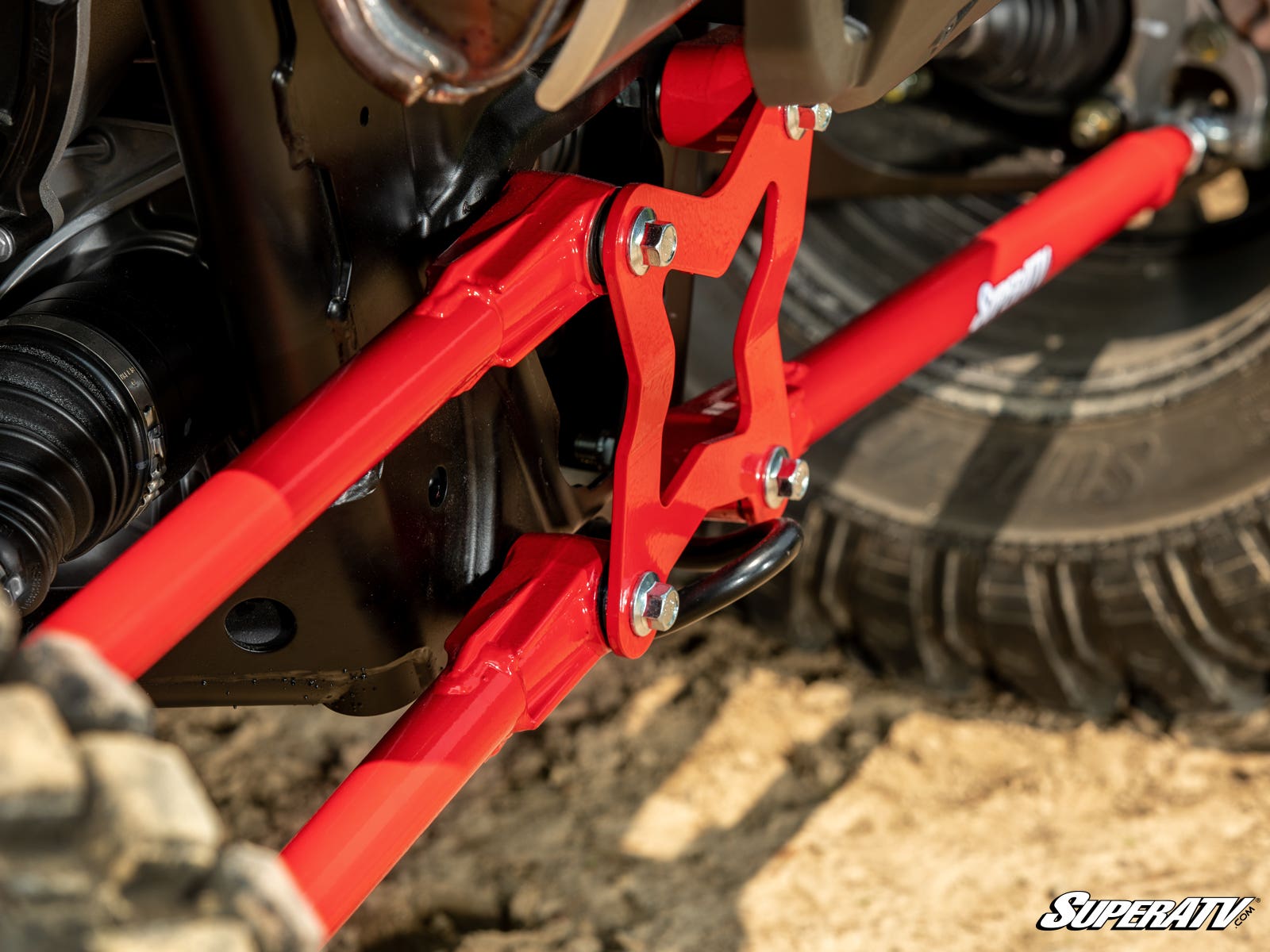 Photo of SuperATV Polaris RZR XP Radius Arms by SuperATV - Premium Radius Rods & Plates for UTVs / Side by Sides