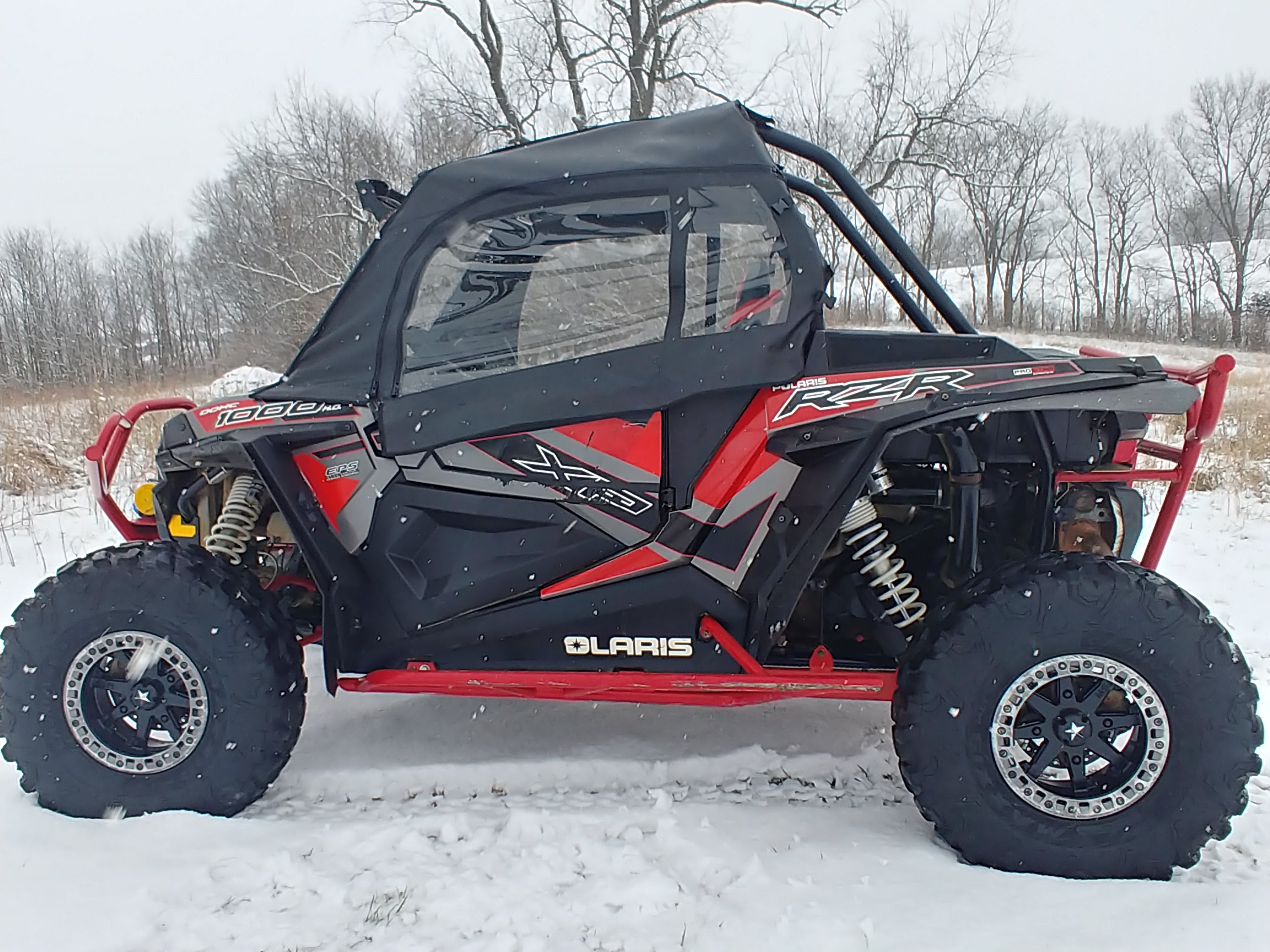 Photo of Polaris RZR 1000 - Full Cab Enclosure for Hard Windshield by 3 Star UTV - Premium Enclosures for UTVs / Side by Sides