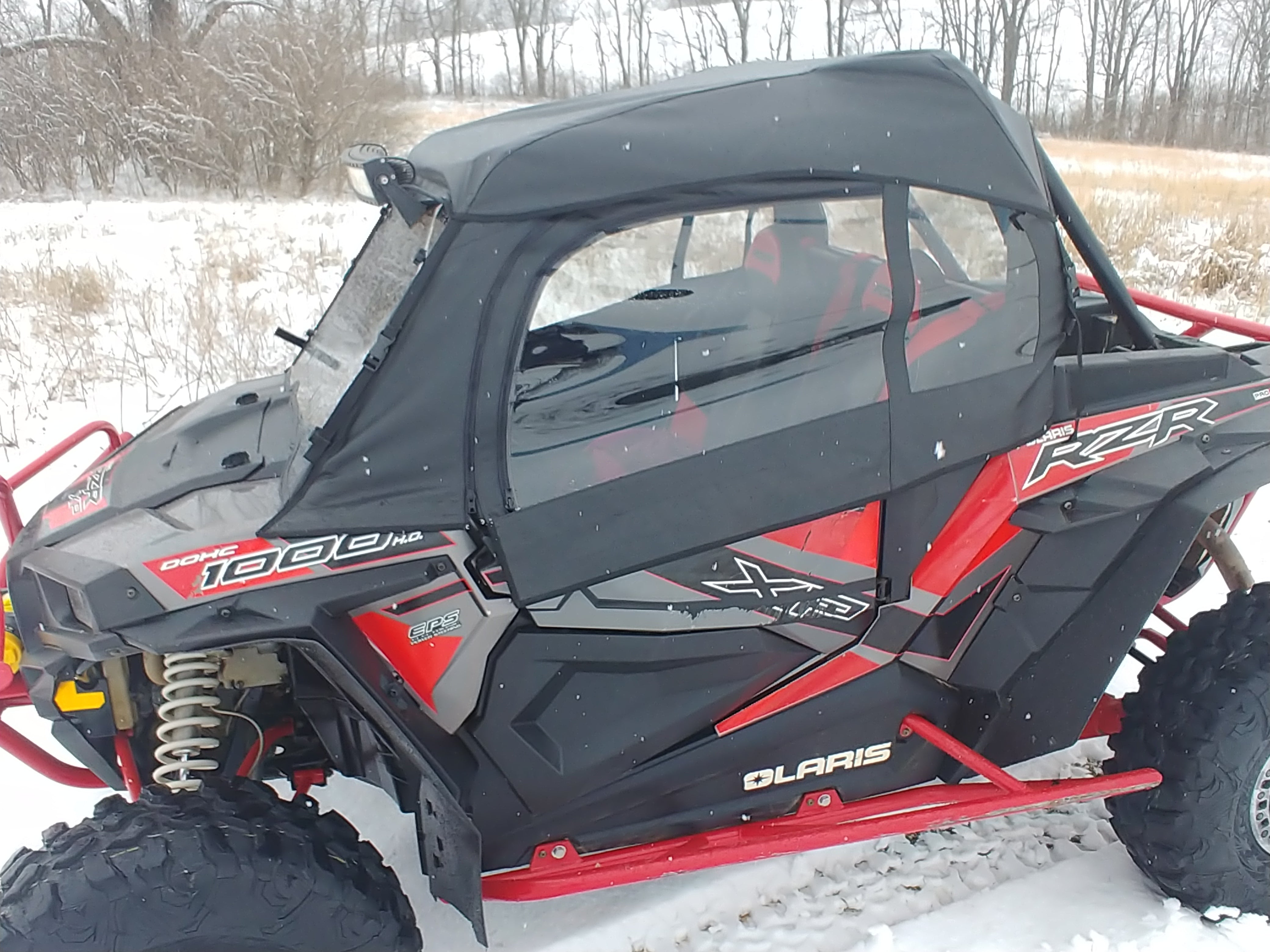 Photo of Polaris RZR 1000 - Full Cab Enclosure for Hard Windshield by 3 Star UTV - Premium Enclosures for UTVs / Side by Sides