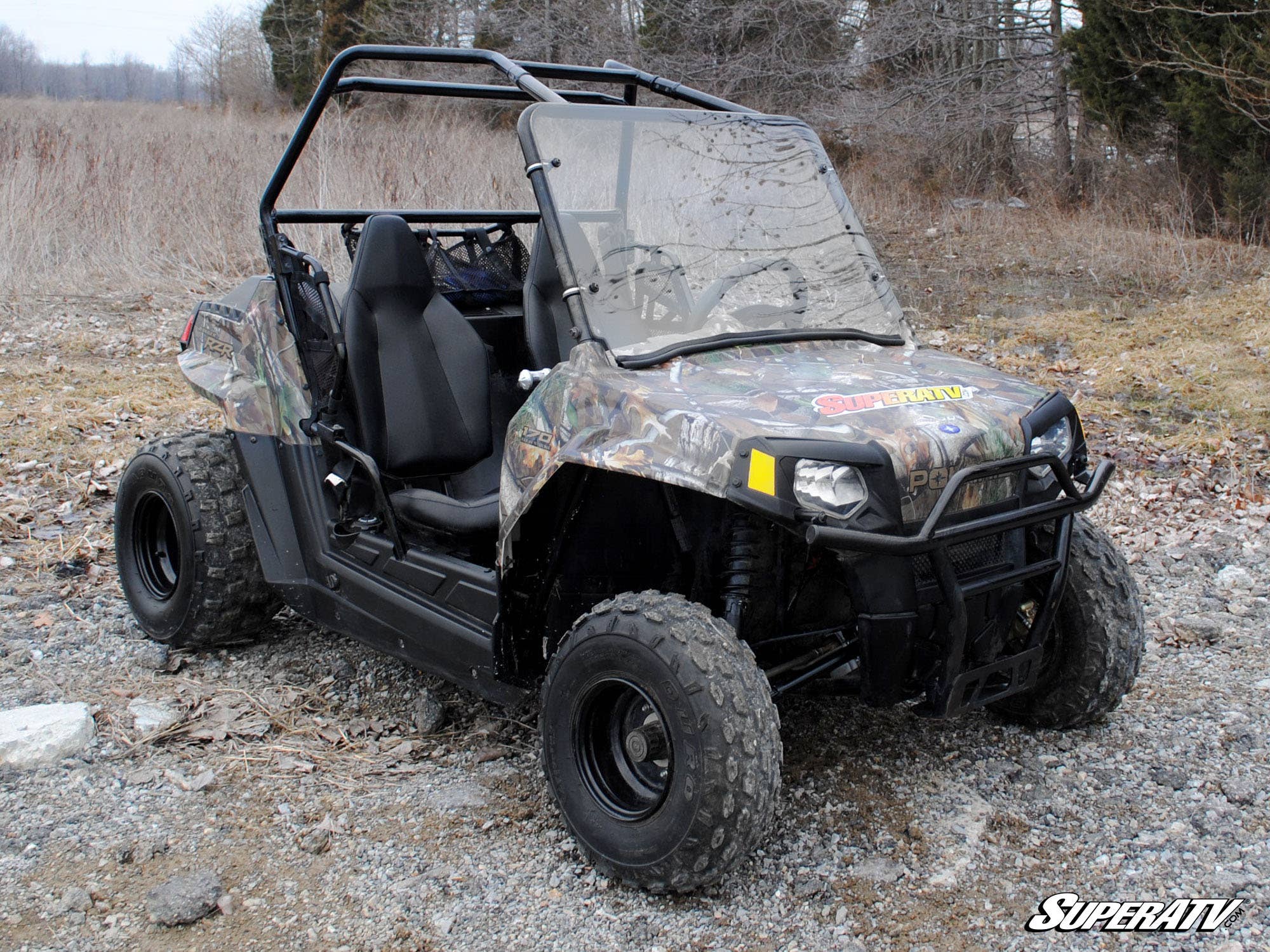 Photo of SuperATV Polaris RZR 170 Full Windshield - Scratch Resistant by SuperATV - Premium Windshields for UTVs / Side by Sides