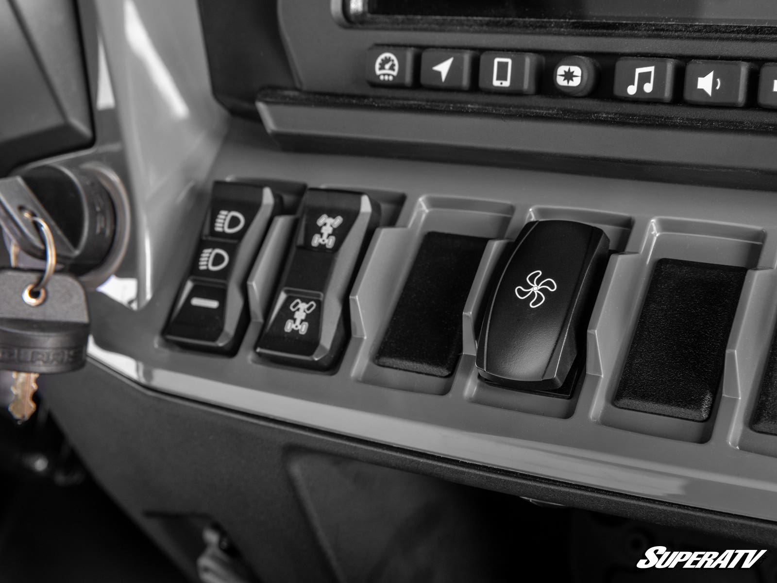 Photo of SuperATV Polaris RZR XP In-Dash Cab Heater by SuperATV - Premium Heaters for UTVs / Side by Sides