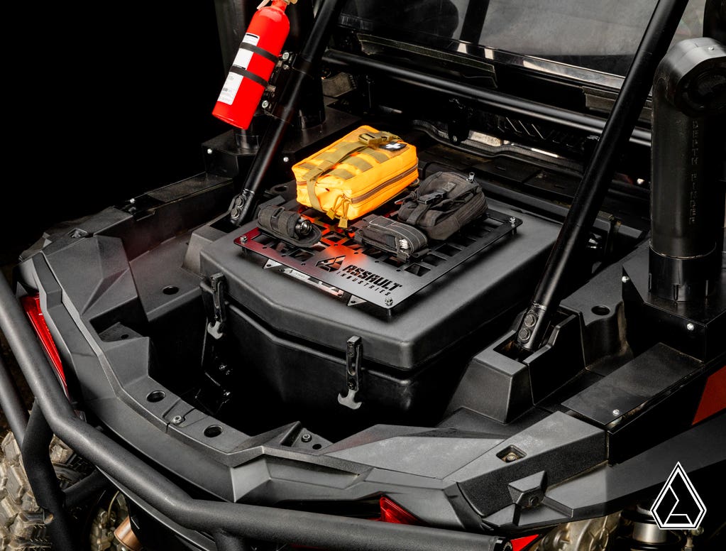 Photo of SuperATV Assault Industries Cooler/Cargo Box for Polaris RZR XP 1000 by SuperATV - Premium Storage for UTVs / Side by Sides