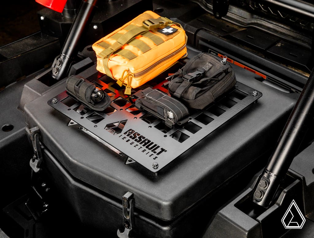 Photo of SuperATV Assault Industries Cooler/Cargo Box for Polaris RZR XP 1000 by SuperATV - Premium Storage for UTVs / Side by Sides