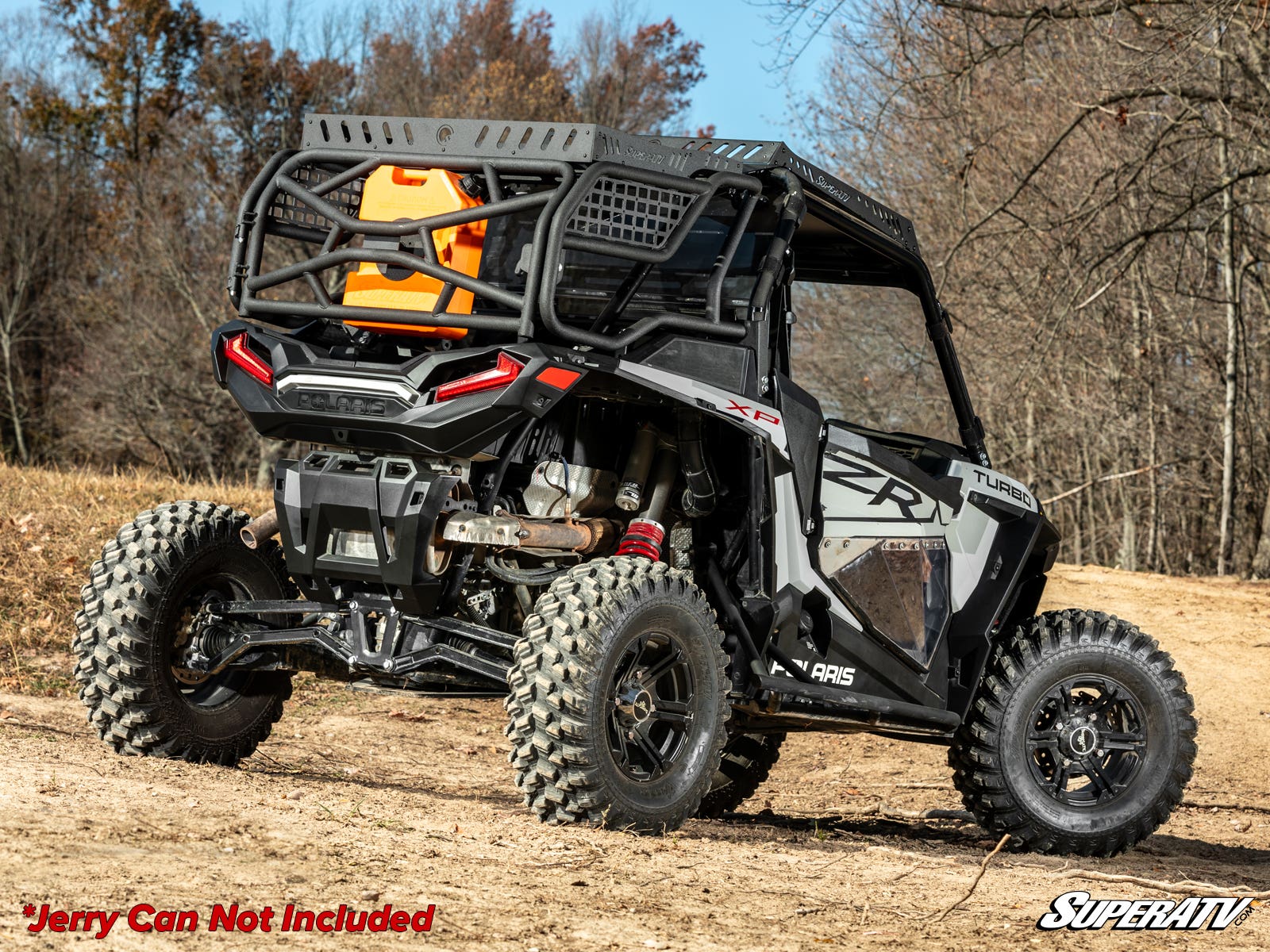 Photo of SuperATV Polaris RZR XP Turbo Outfitter Sport Bed Rack by SuperATV - Premium Storage for UTVs / Side by Sides