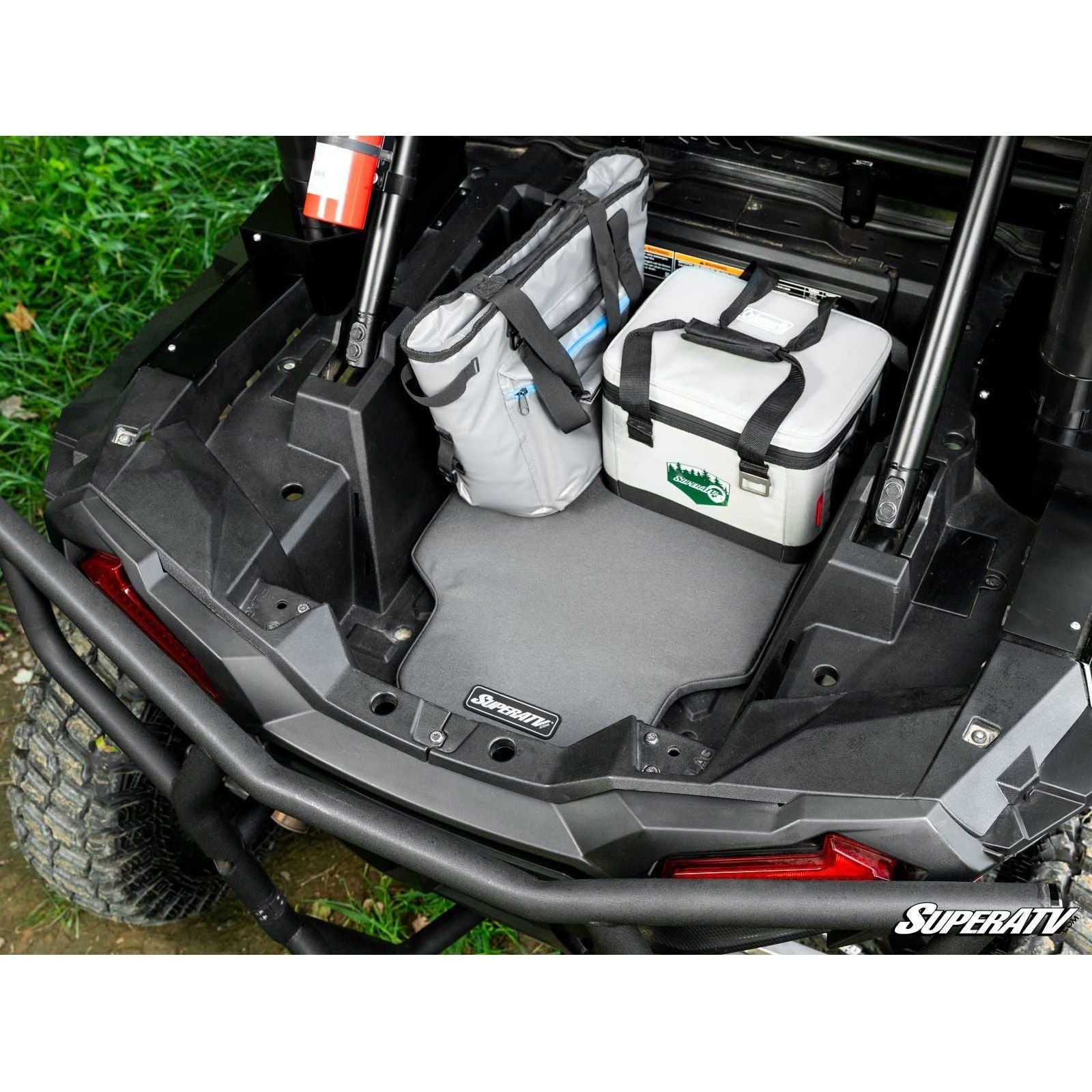 Photo of Polaris RZR Turbo S Padded Heat Shield by SuperATV - Premium Body for UTVs / Side by Sides