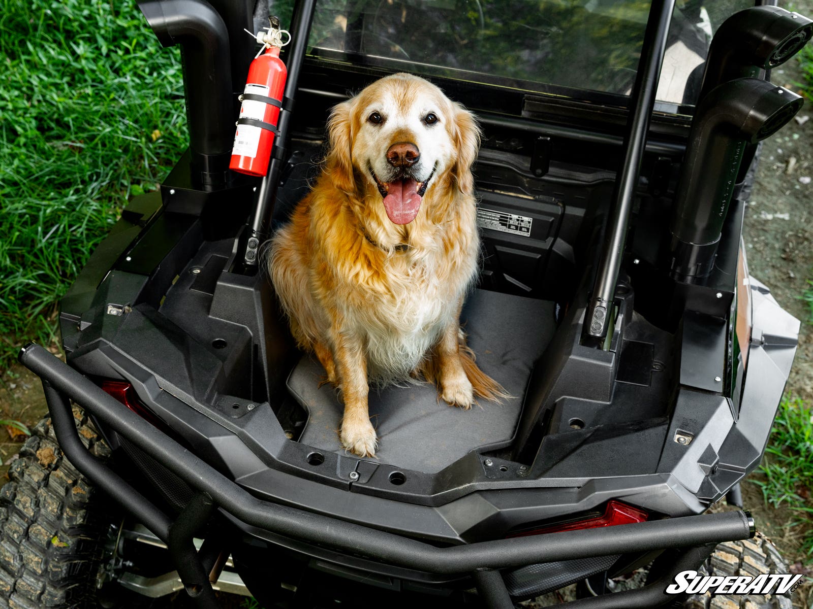 Photo of SuperATV Polaris RZR XP 1000 Padded Heat Shield by SuperATV - Premium Body for UTVs / Side by Sides