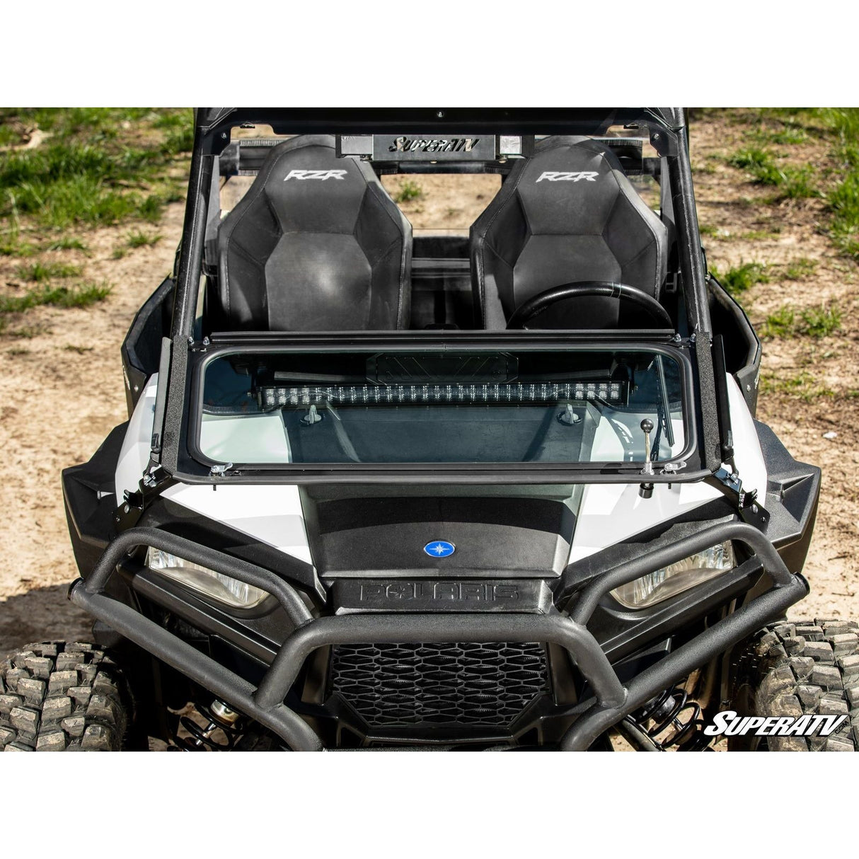 Polaris RZR XP 1000 Flip Down Glass Windshield