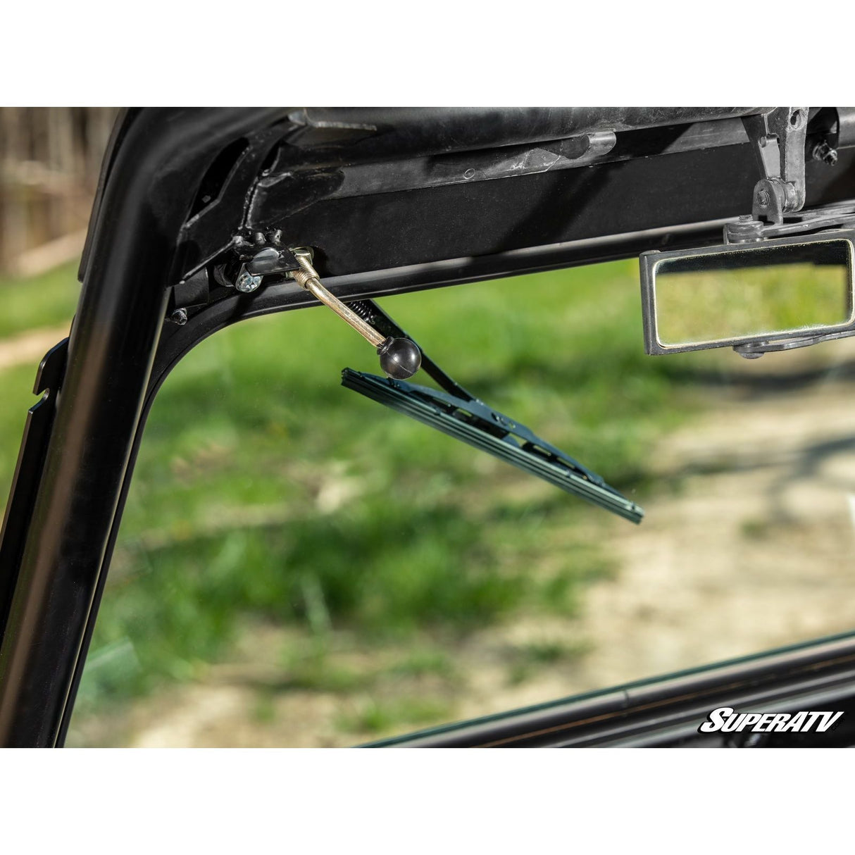 Polaris RZR XP 1000 Flip Down Glass Windshield