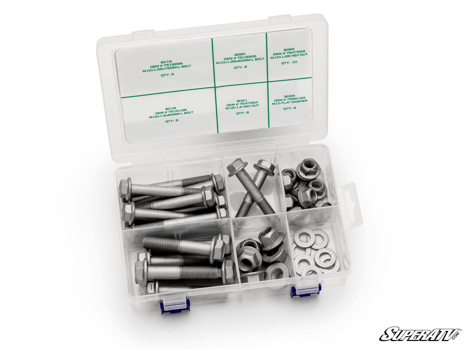 Photo of SuperATV Up & Running Polaris Ranger XP 1000 Suspension Bolt Kit by SuperATV - Premium Bolt Kits for UTVs / Side by Sides