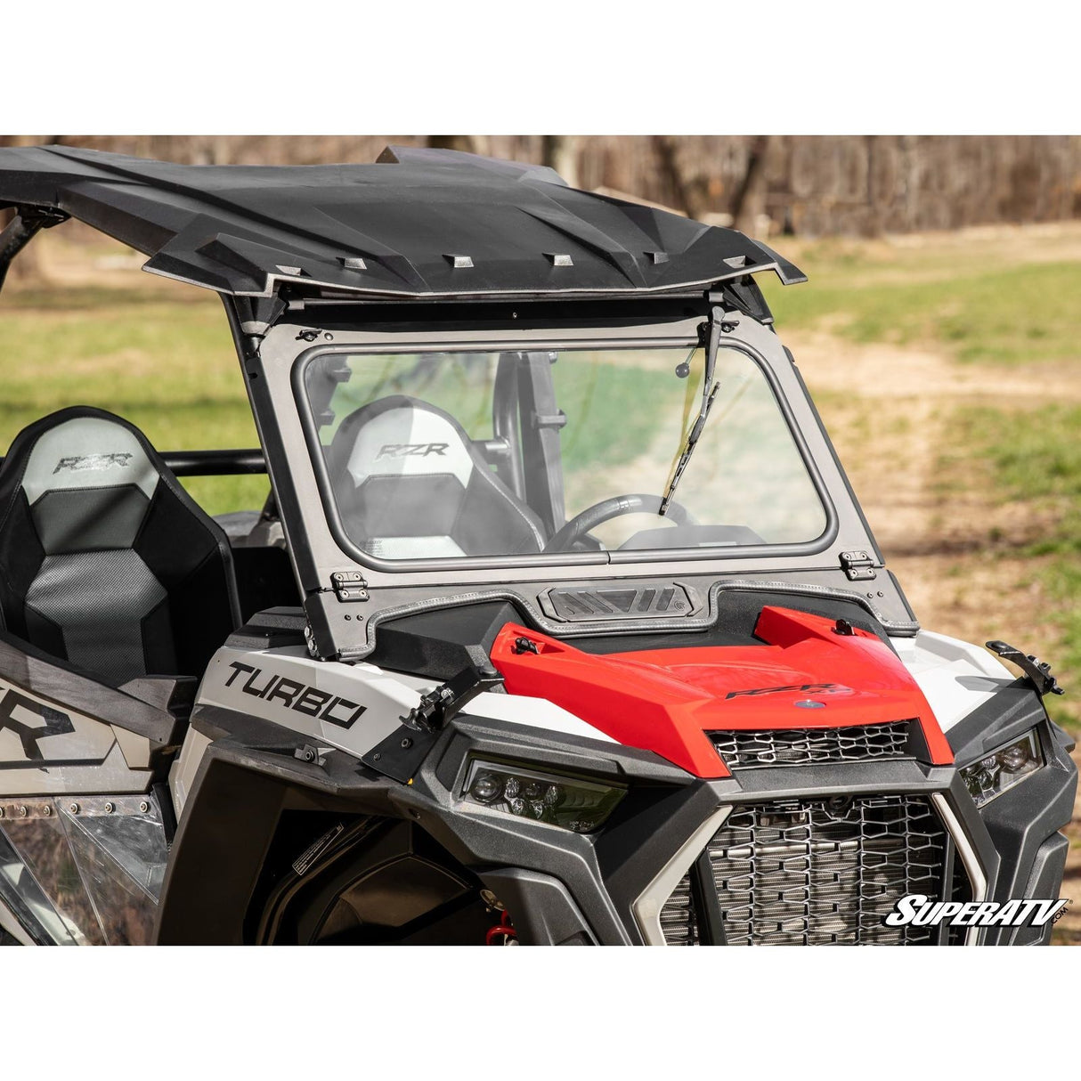 Polaris RZR XP 1000 Flip Down Glass Windshield