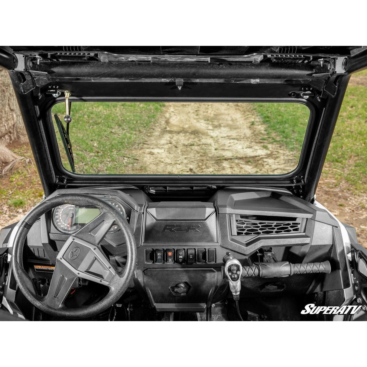 Polaris RZR XP 1000 Flip Down Glass Windshield