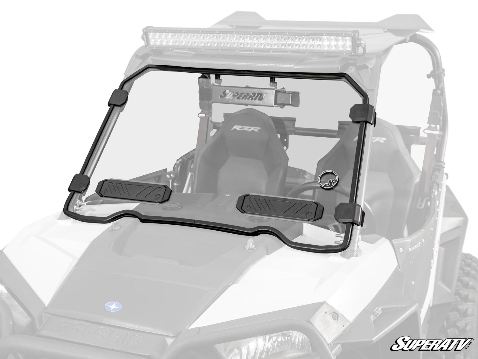 Photo of SuperATV Polaris RZR 900 Vented Full WindshieldScratch Resistant by SuperATV - Premium for UTVs / Side by Sides