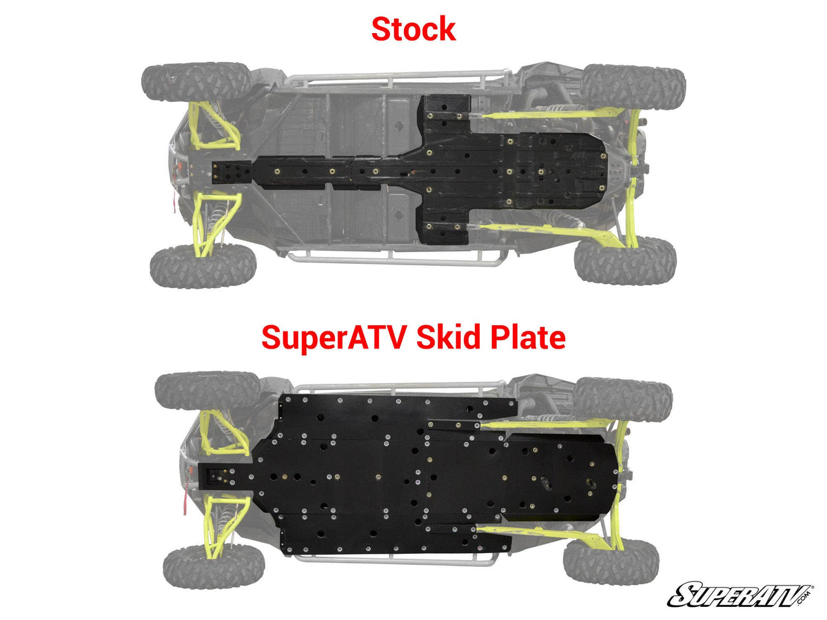 Photo of SuperATV Polaris RZR XP 4 1000 Full Skid Plate by SuperATV - Premium Skid Plates & Guards for UTVs / Side by Sides