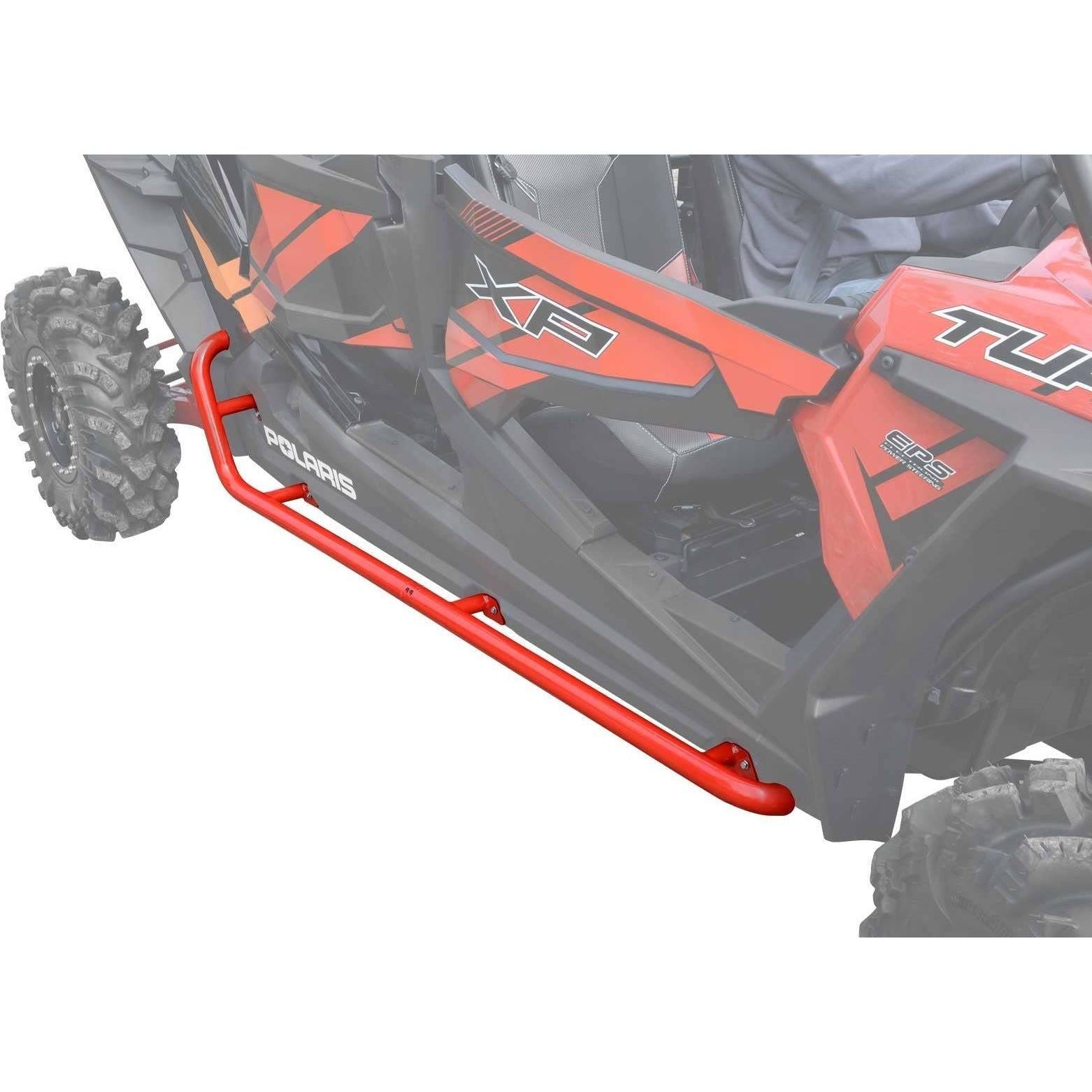 Photo of Polaris RZR 4 Turbo S Rock Sliding Nerf Bars by SuperATV - Premium Bumpers for UTVs / Side by Sides