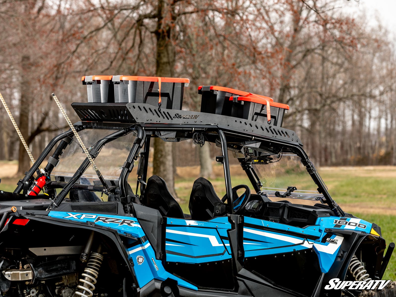 Photo of SuperATV Polaris RZR 4 900 Outfitter Sport Roof Rack by SuperATV - Premium Storage for UTVs / Side by Sides