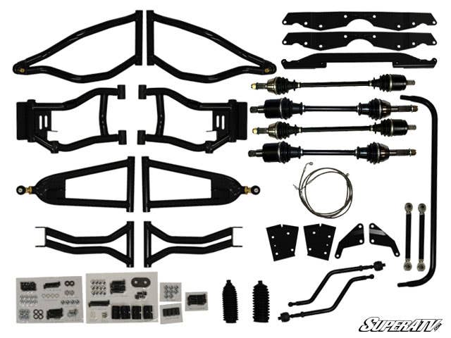 Photo of SuperATV Polaris RZR 5" Lift Kit - High Clearance +1.5 Offset by SuperATV - Premium Lift Kits for UTVs / Side by Sides