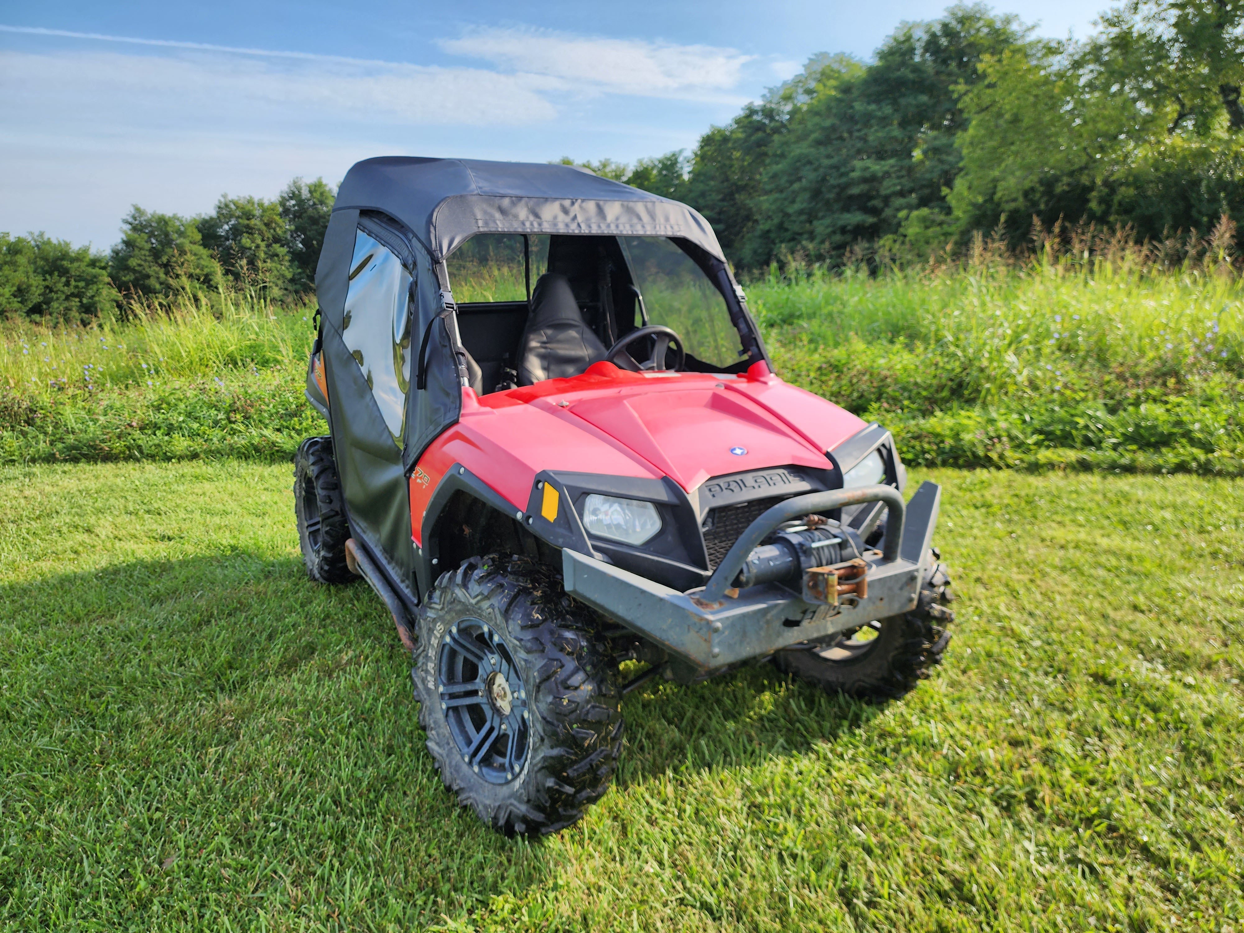 Photo of Polaris RZR 570/800/900 - Full Cab Enclosure for Hard Windshield by 3 Star UTV - Premium Enclosures for UTVs / Side by Sides