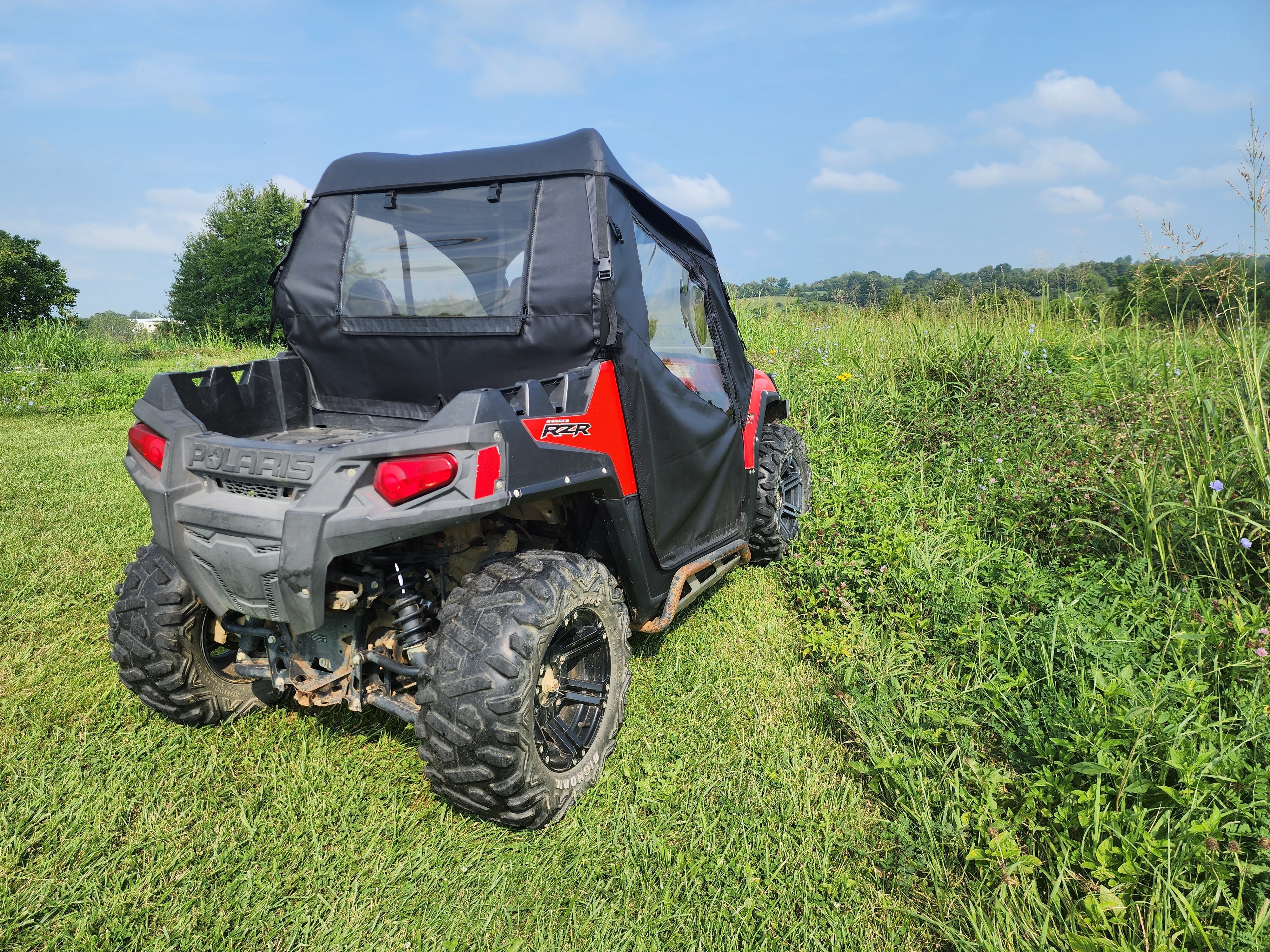 Photo of Polaris RZR 570/800/900 - Full Cab Enclosure for Hard Windshield by 3 Star UTV - Premium Enclosures for UTVs / Side by Sides