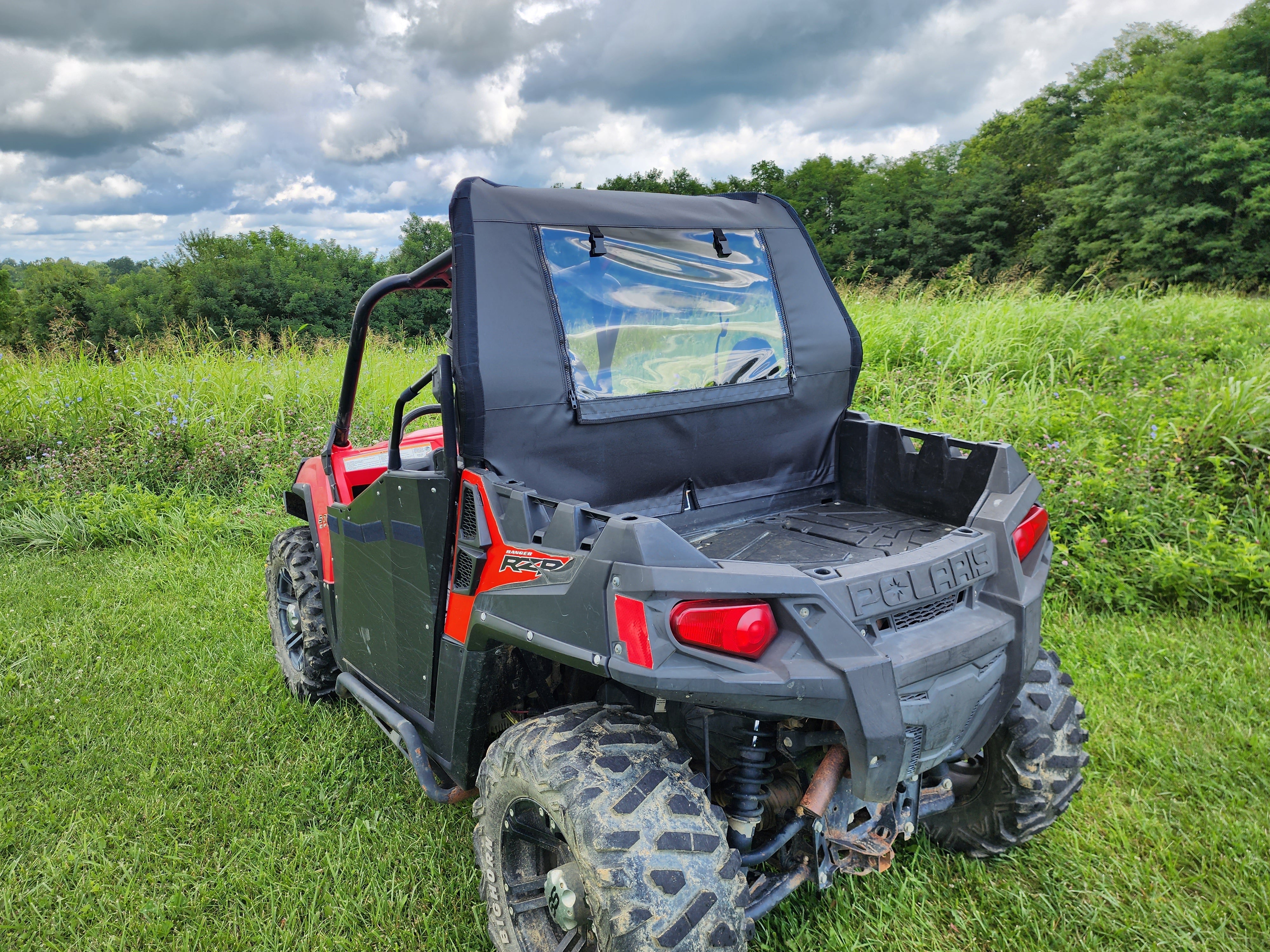 Photo of Polaris RZR 570/800/900 - Soft Back Panel by 3 Star UTV - Premium Enclosures for UTVs / Side by Sides
