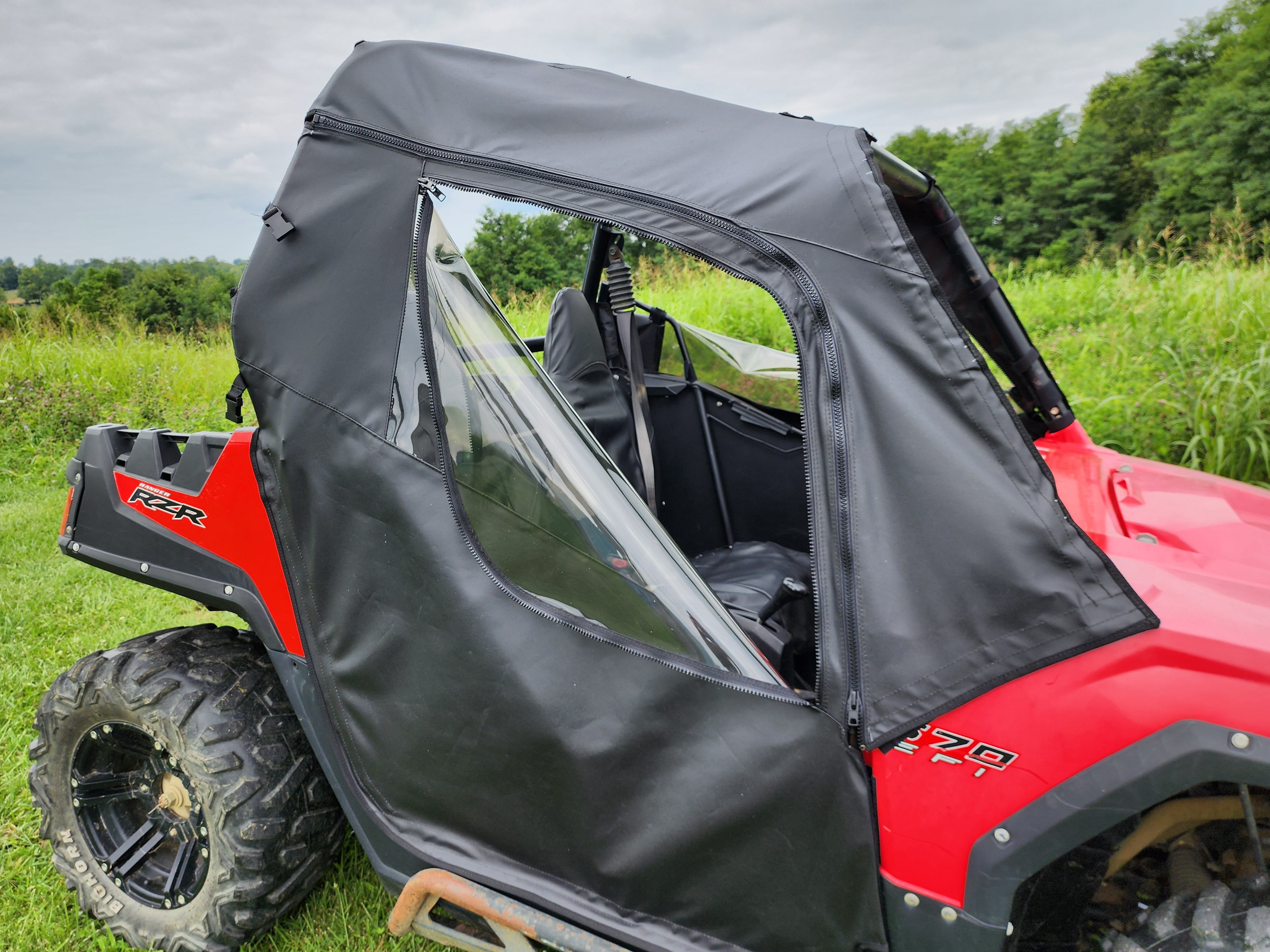 Photo of Polaris RZR 570/800/900 - Soft Doors by 3 Star UTV - Premium Enclosures for UTVs / Side by Sides