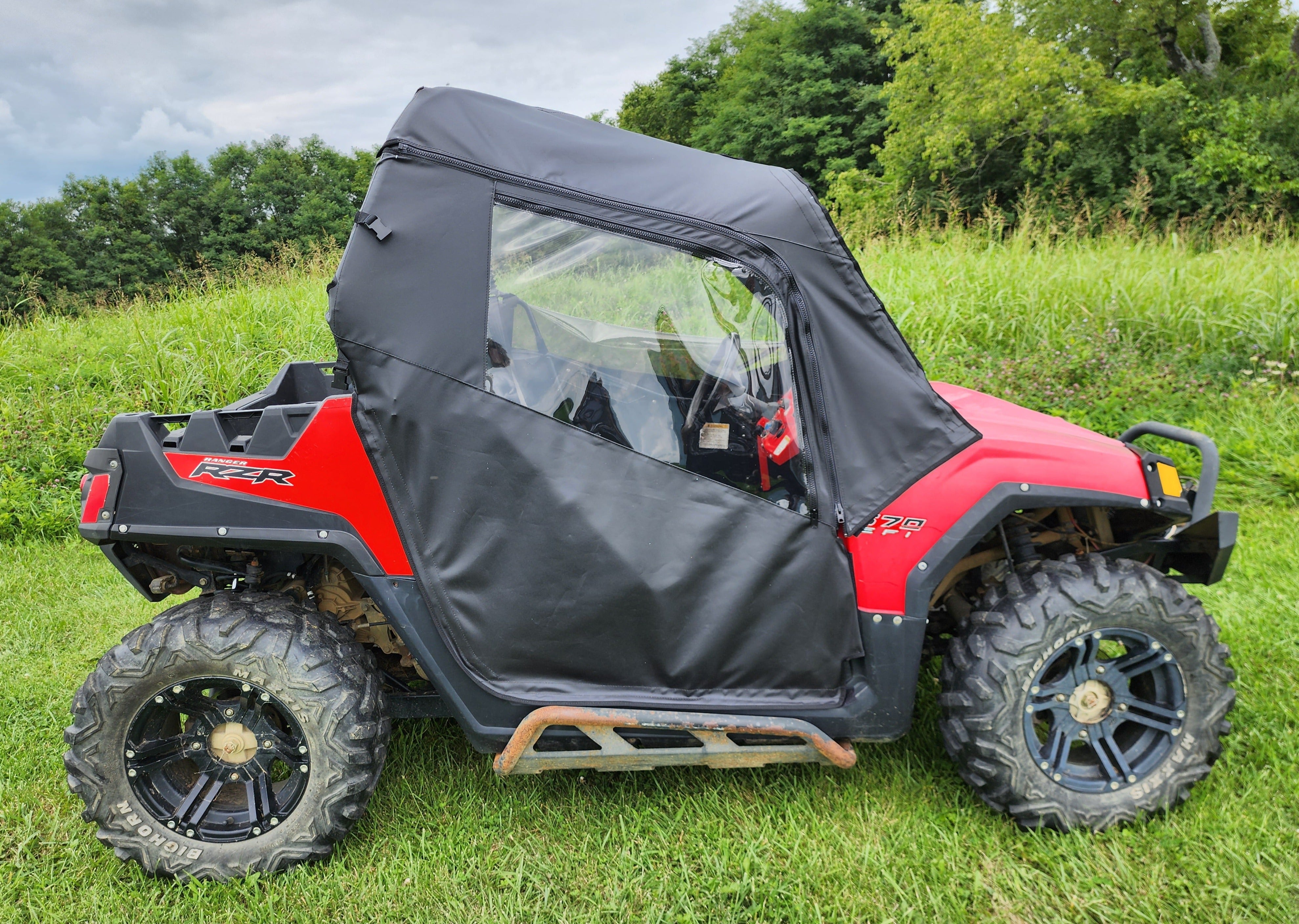 Photo of Polaris RZR 570/800/900 - Soft Doors by 3 Star UTV - Premium Enclosures for UTVs / Side by Sides