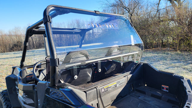 Photo of Polaris RZR 900 -1 Pc Lexan Back Panel w/Vent and Clamp Options by 3 Star UTV - Premium Windshields for UTVs / Side by Sides
