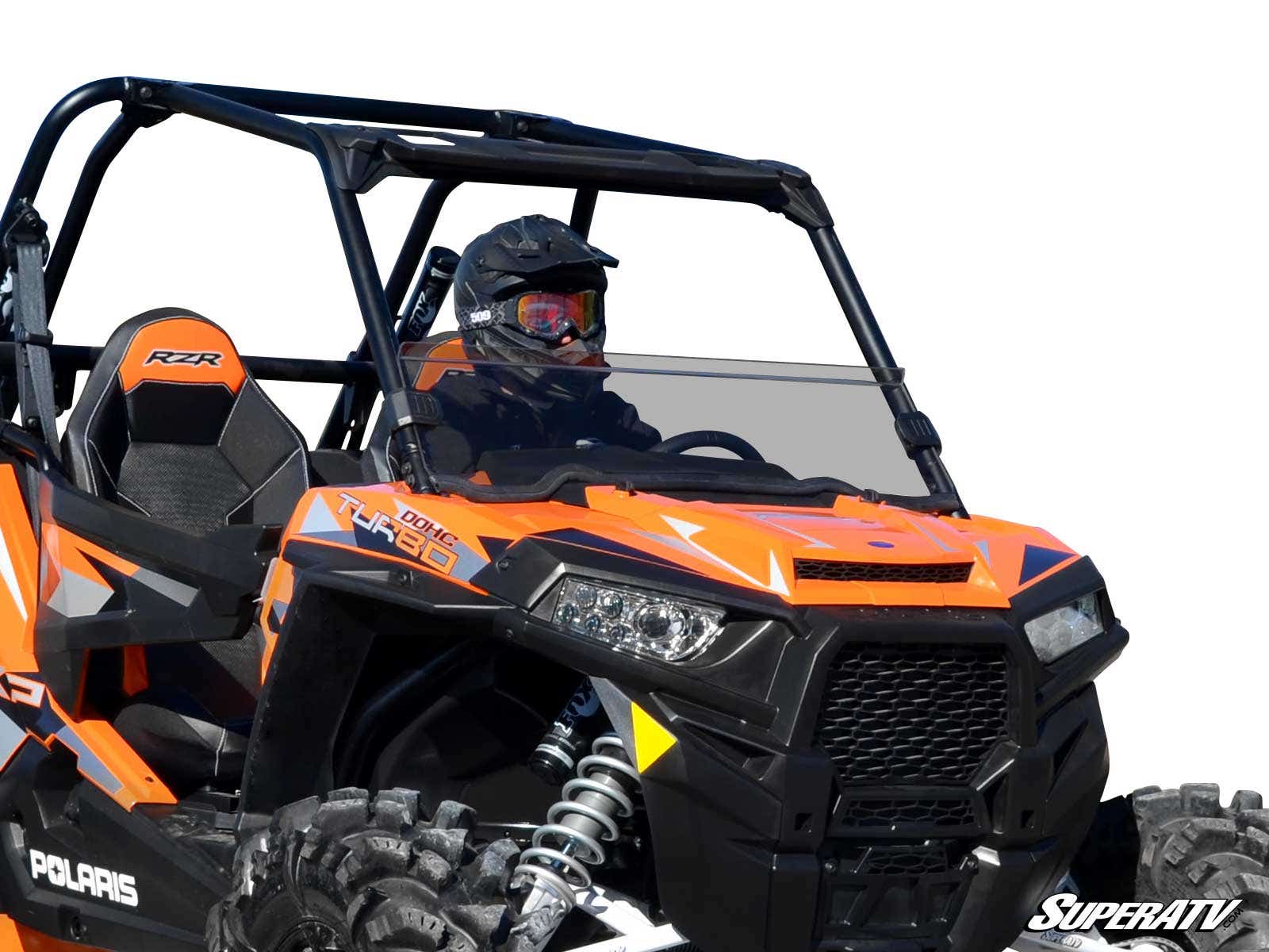 Photo of SuperATV Polaris RZR XP 1000 Half Windshield by SuperATV - Premium Windshields for UTVs / Side by Sides