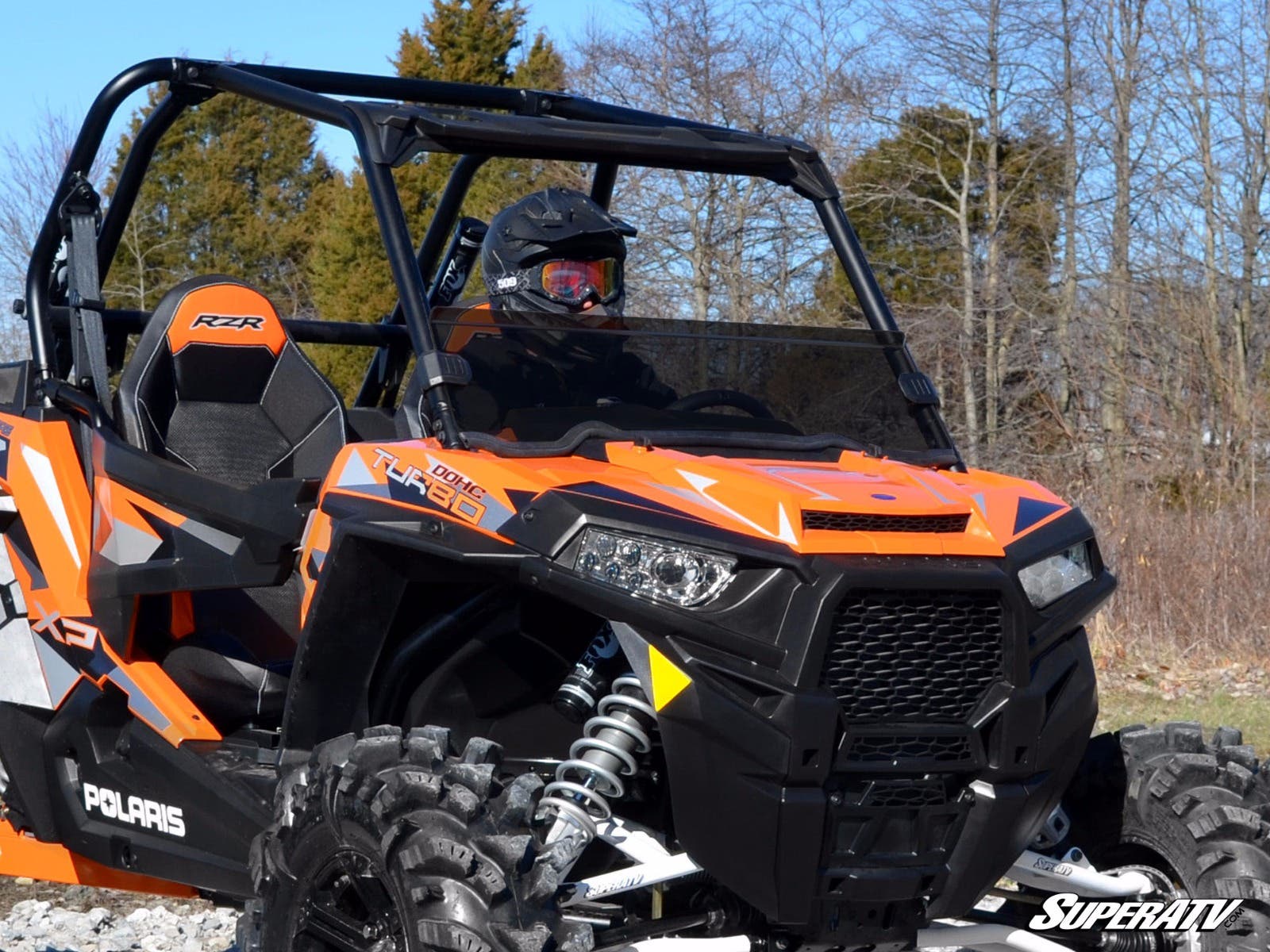 Photo of SuperATV Polaris RZR 900 Half Windshield by SuperATV - Premium Windshields for UTVs / Side by Sides