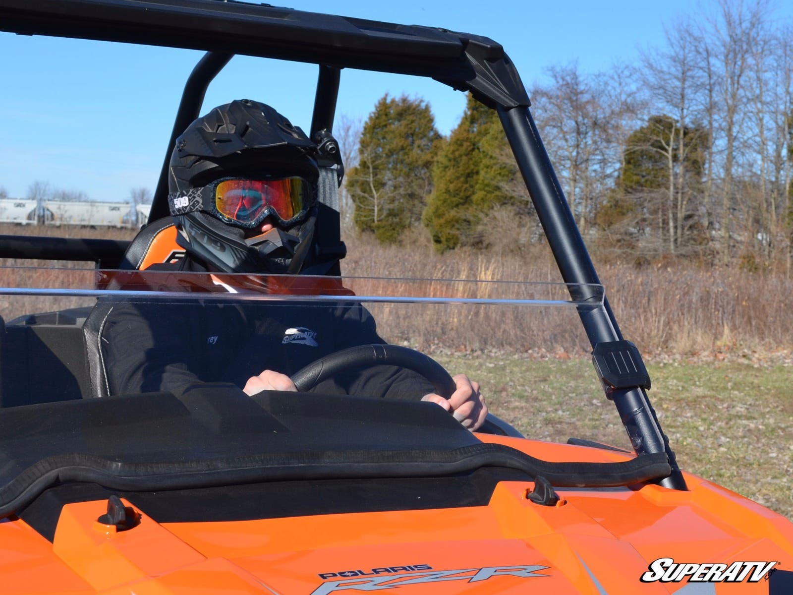 Photo of SuperATV Polaris RZR 900 Half Windshield by SuperATV - Premium Windshields for UTVs / Side by Sides