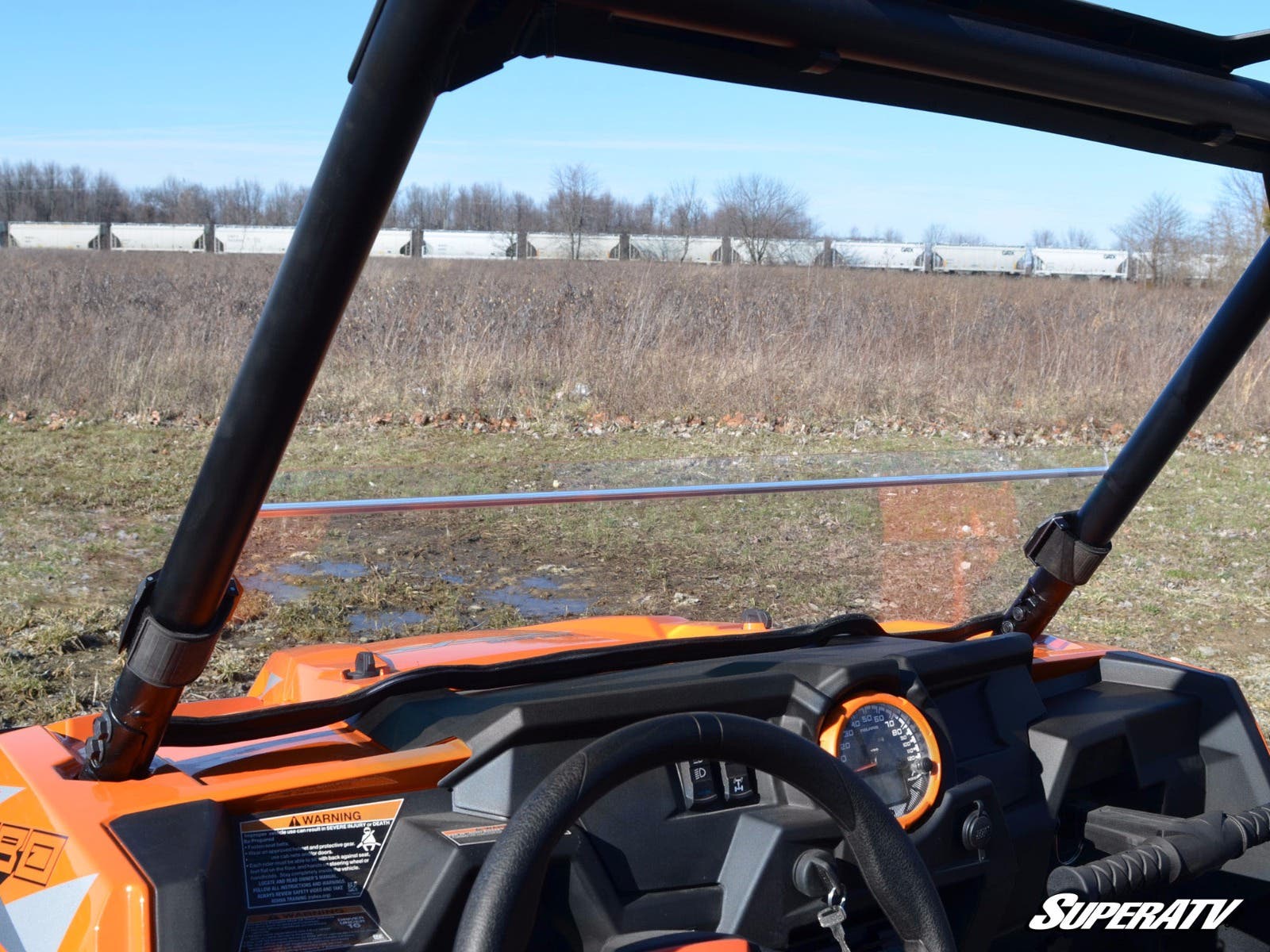 Photo of SuperATV Polaris RZR 900 Half Windshield by SuperATV - Premium Windshields for UTVs / Side by Sides