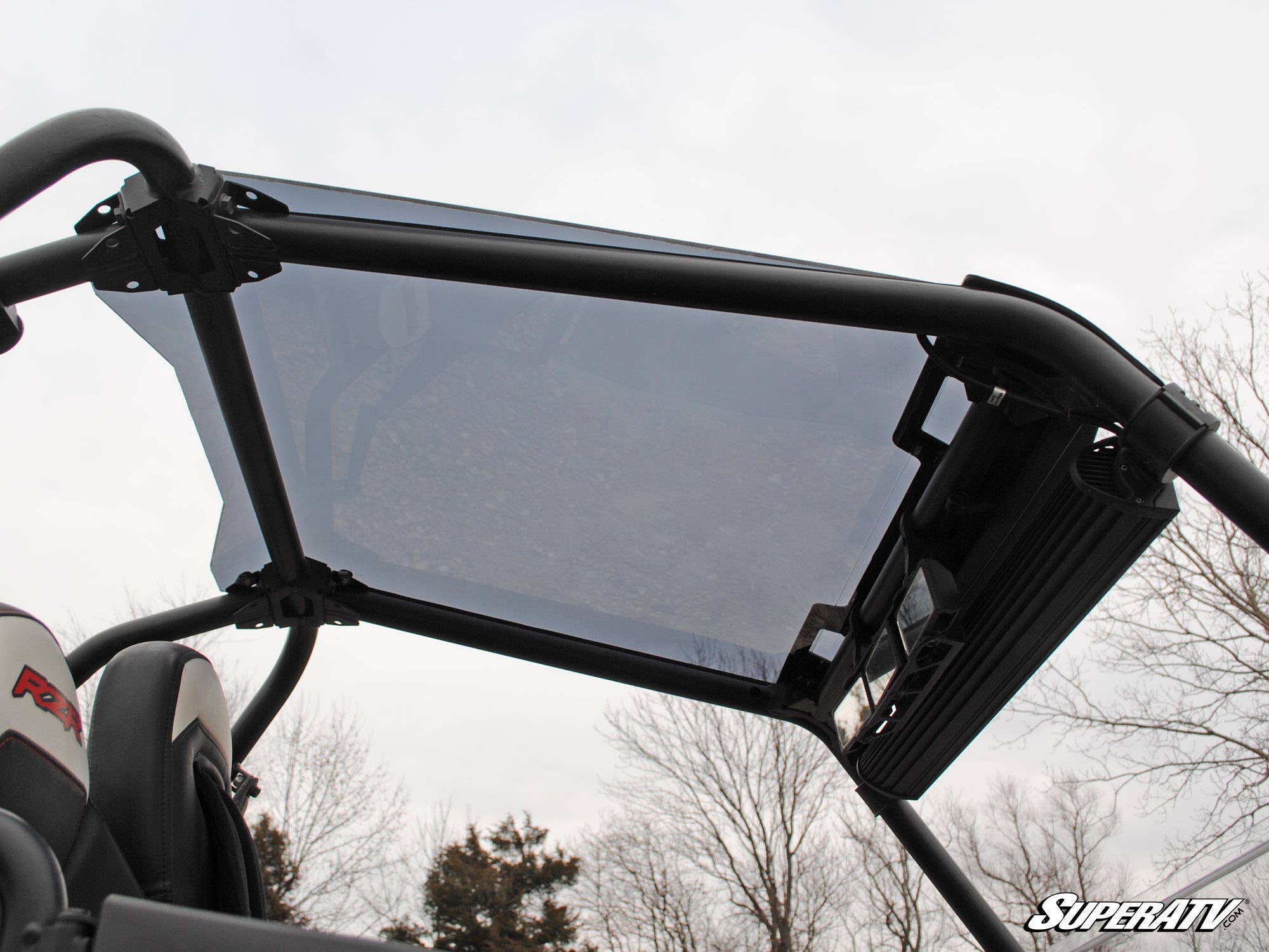 Photo of SuperATV Polaris RZR XP Turbo Tinted Roof by SuperATV - Premium Roofs for UTVs / Side by Sides